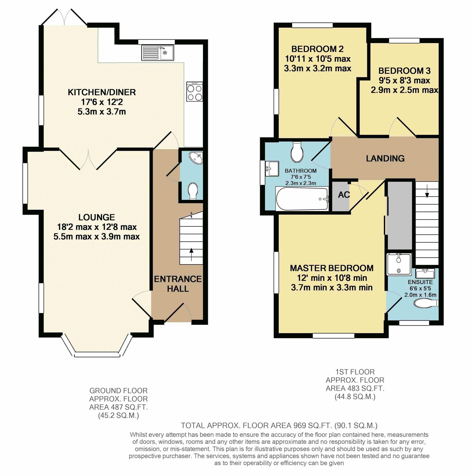 3 bed end terrace house for sale in Hutton Way, Faldingworth, Market
