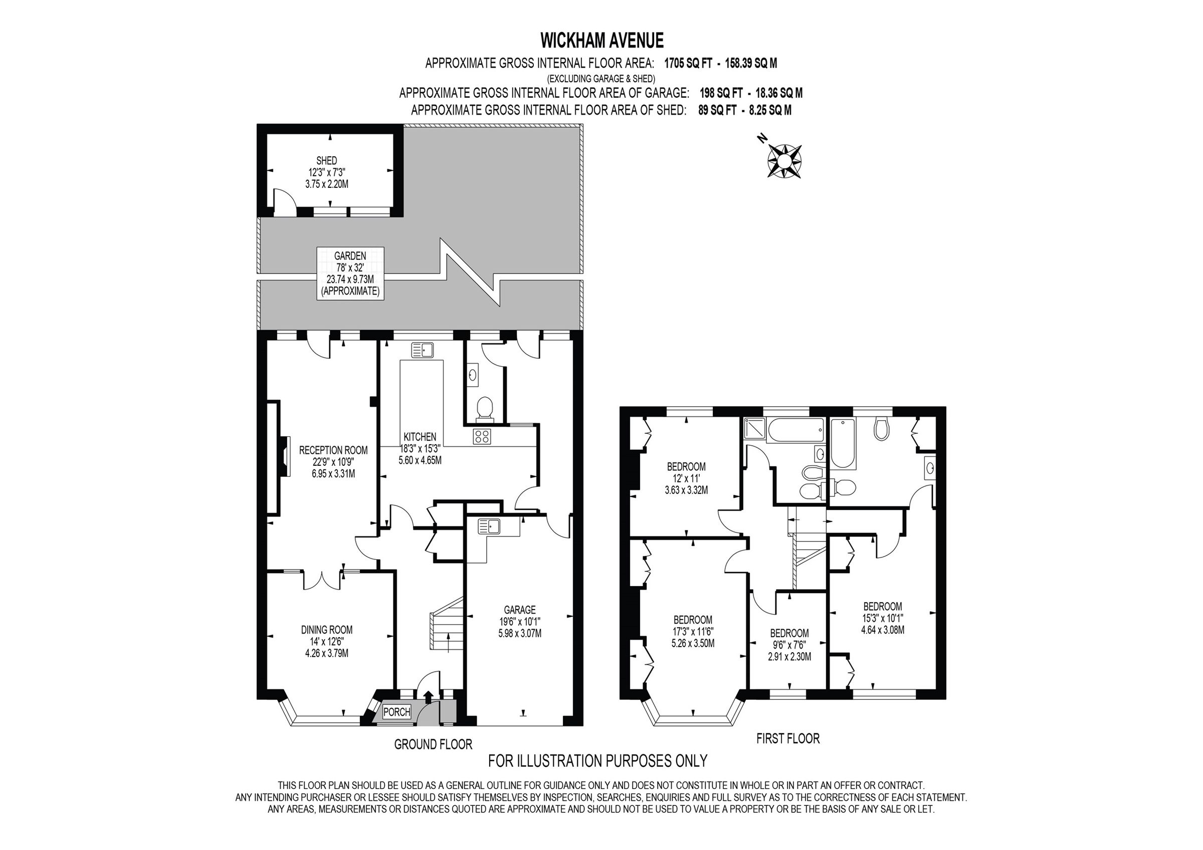 4 bed semidetached house for sale in Wickham Avenue, Cheam, Sutton SM3