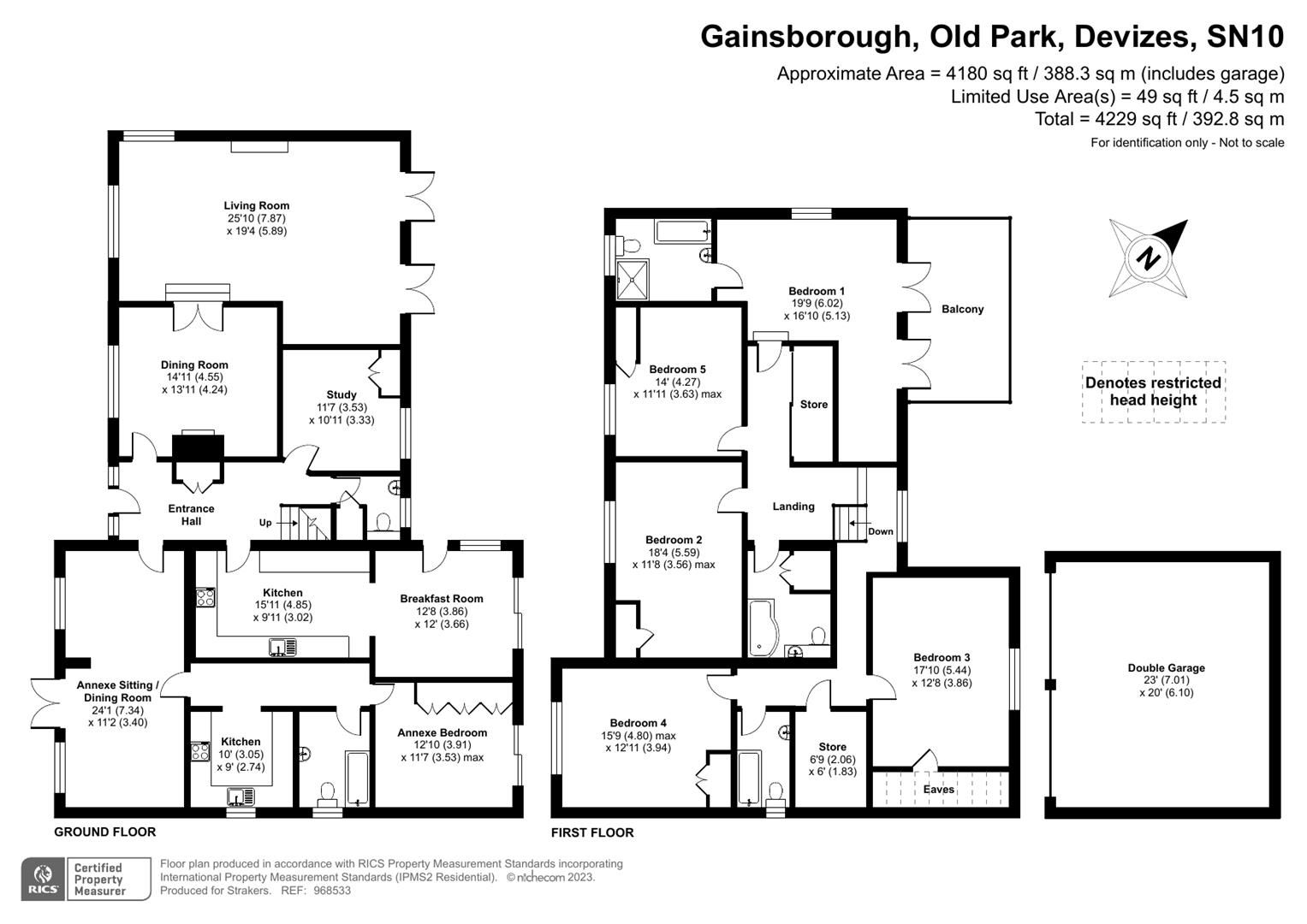 6 bed detached house for sale in Old Park, Devizes SN10 Zoopla