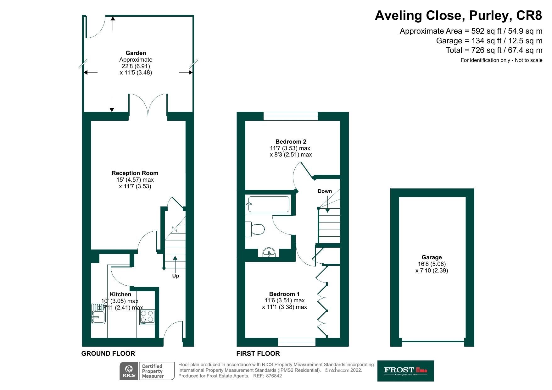 2 bed terraced house for sale in Aveling Close, Purley CR8 Zoopla