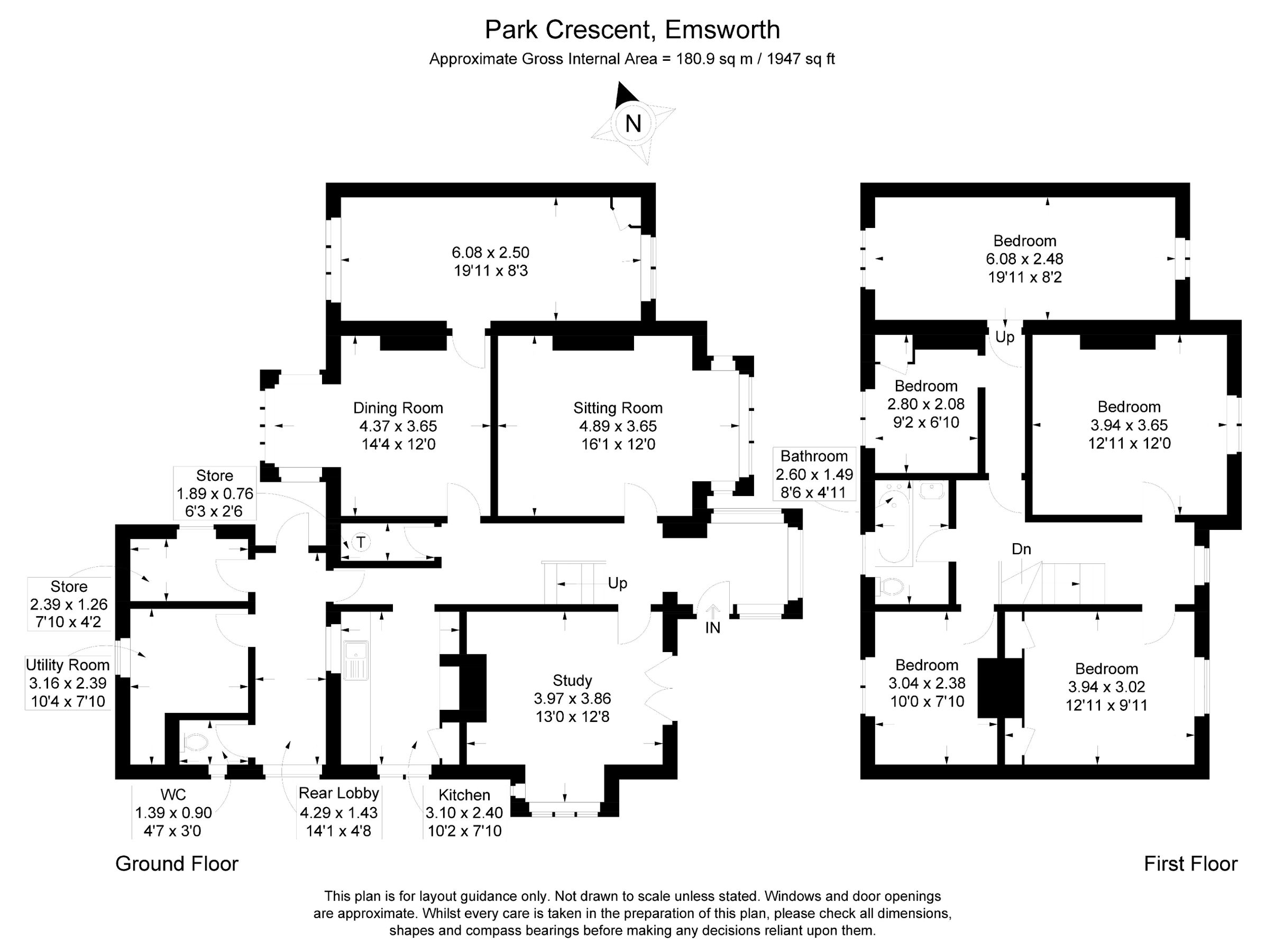 5 bed detached house for sale in Park Crescent, Emsworth PO10 Zoopla