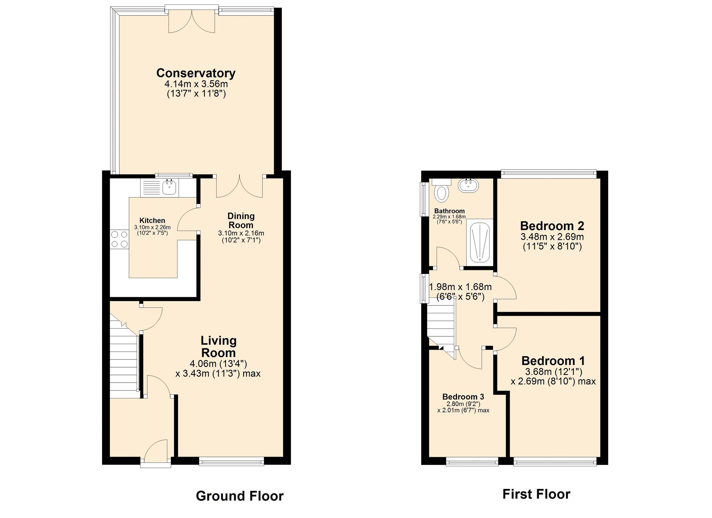 3 bed semidetached house to rent in Petre Crescent, Rishton, Blackburn