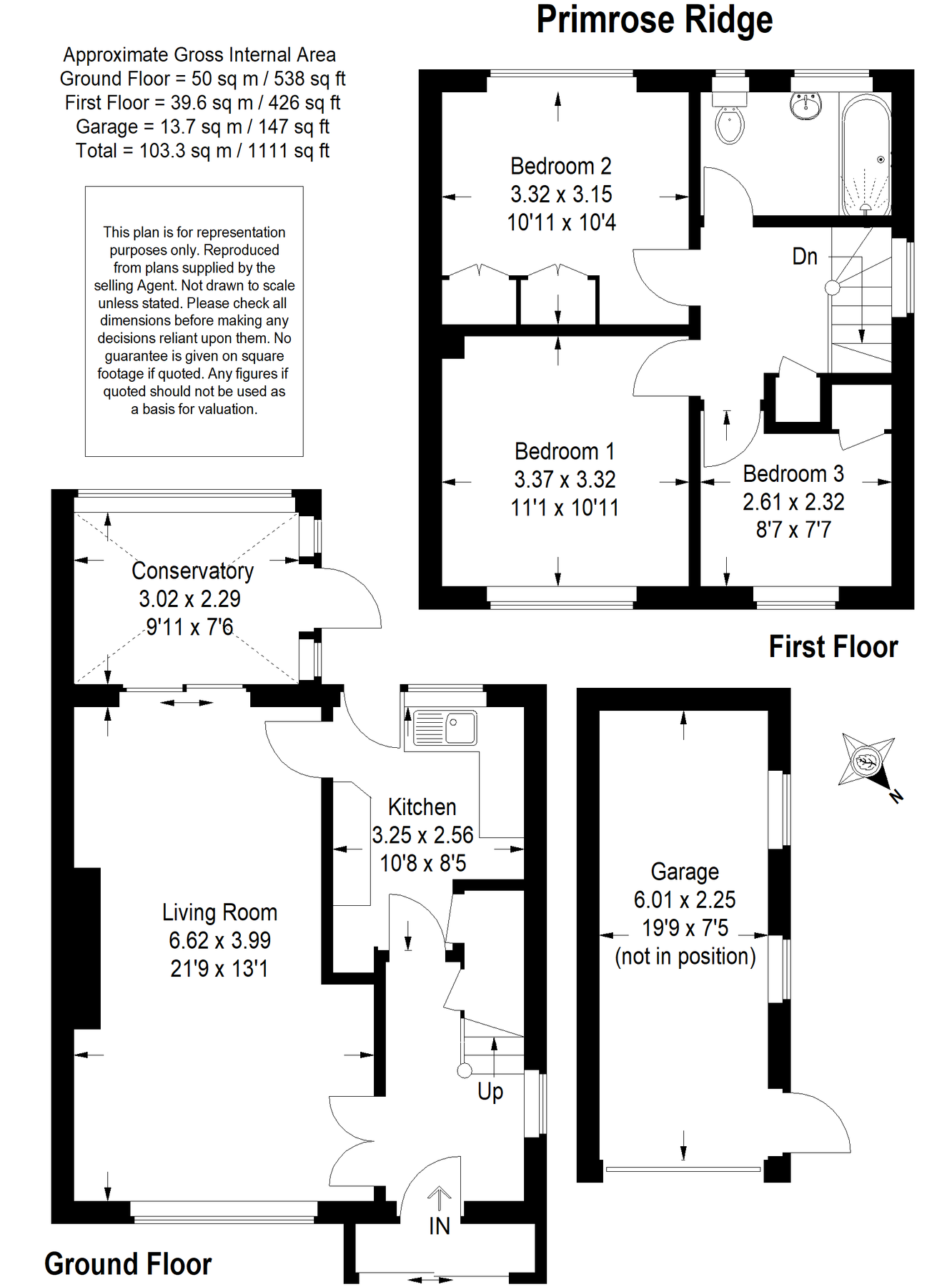 3 bed semidetached house for sale in Primrose Ridge, Godalming GU7