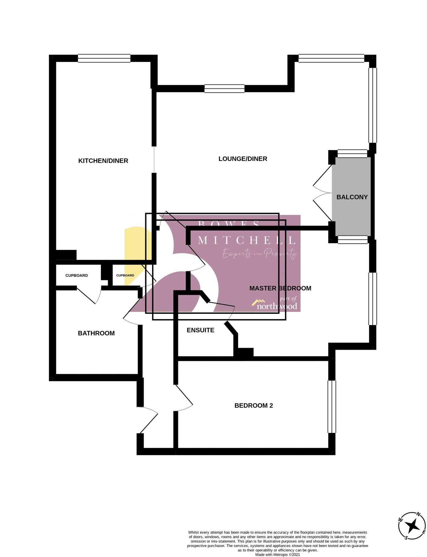 2 bed flat for sale in Williams Park, Benton, Newcastle Upon Tyne NE12