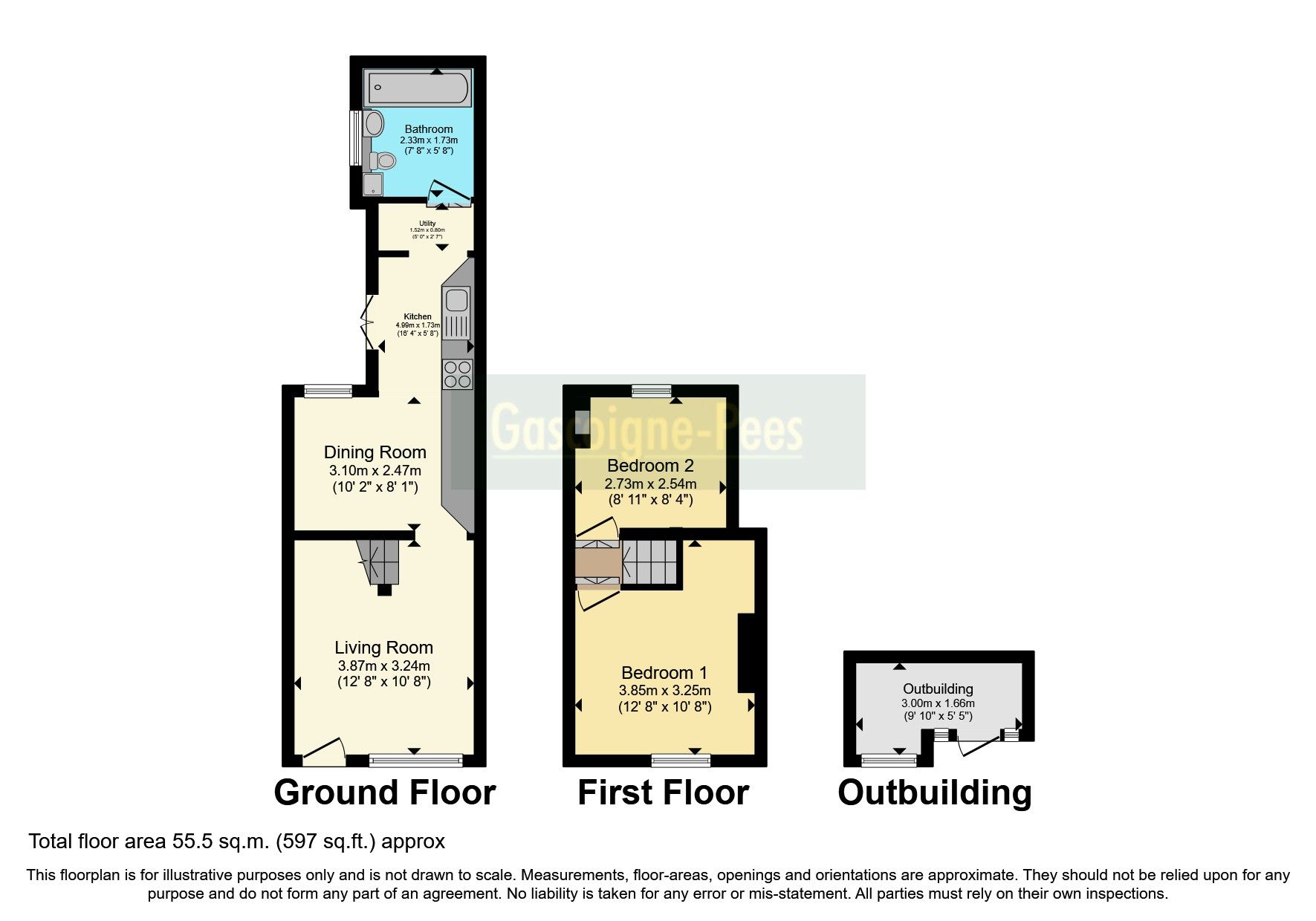 2 bed terraced house for sale in Hampden Road, Kingston Upon Thames