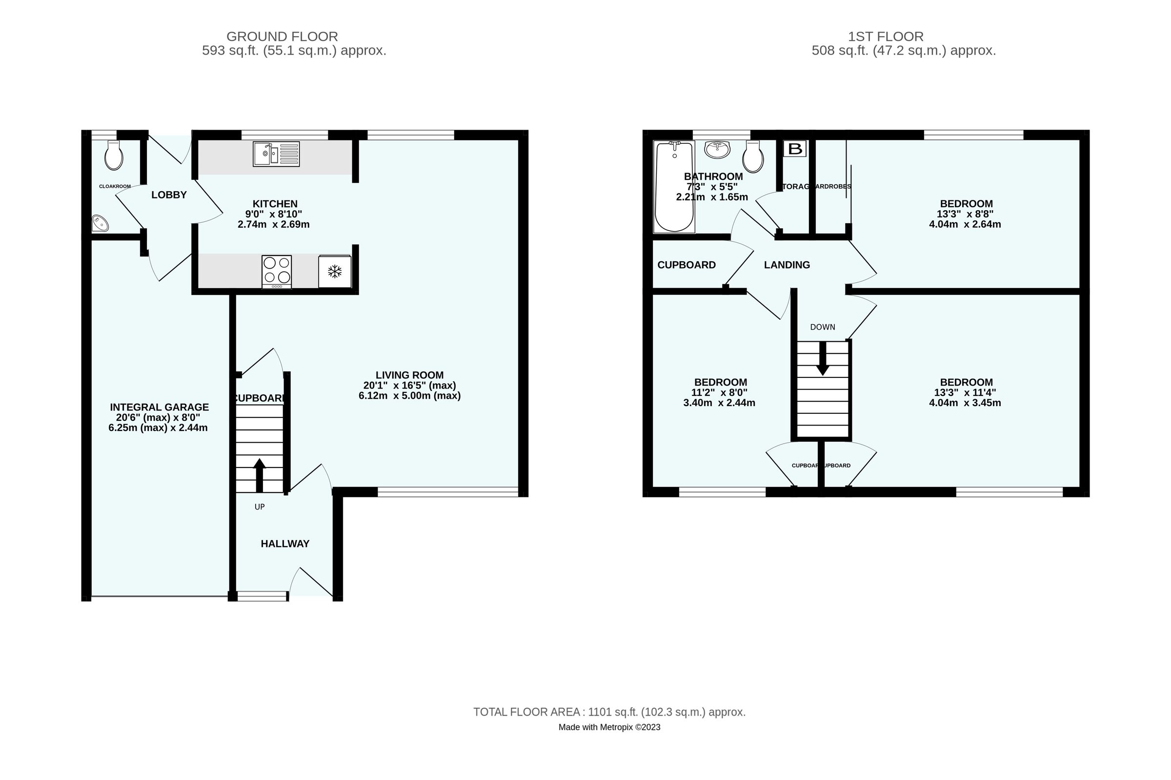 3 bed terraced house for sale in Ashleigh Mount Road, Redhills, Exeter