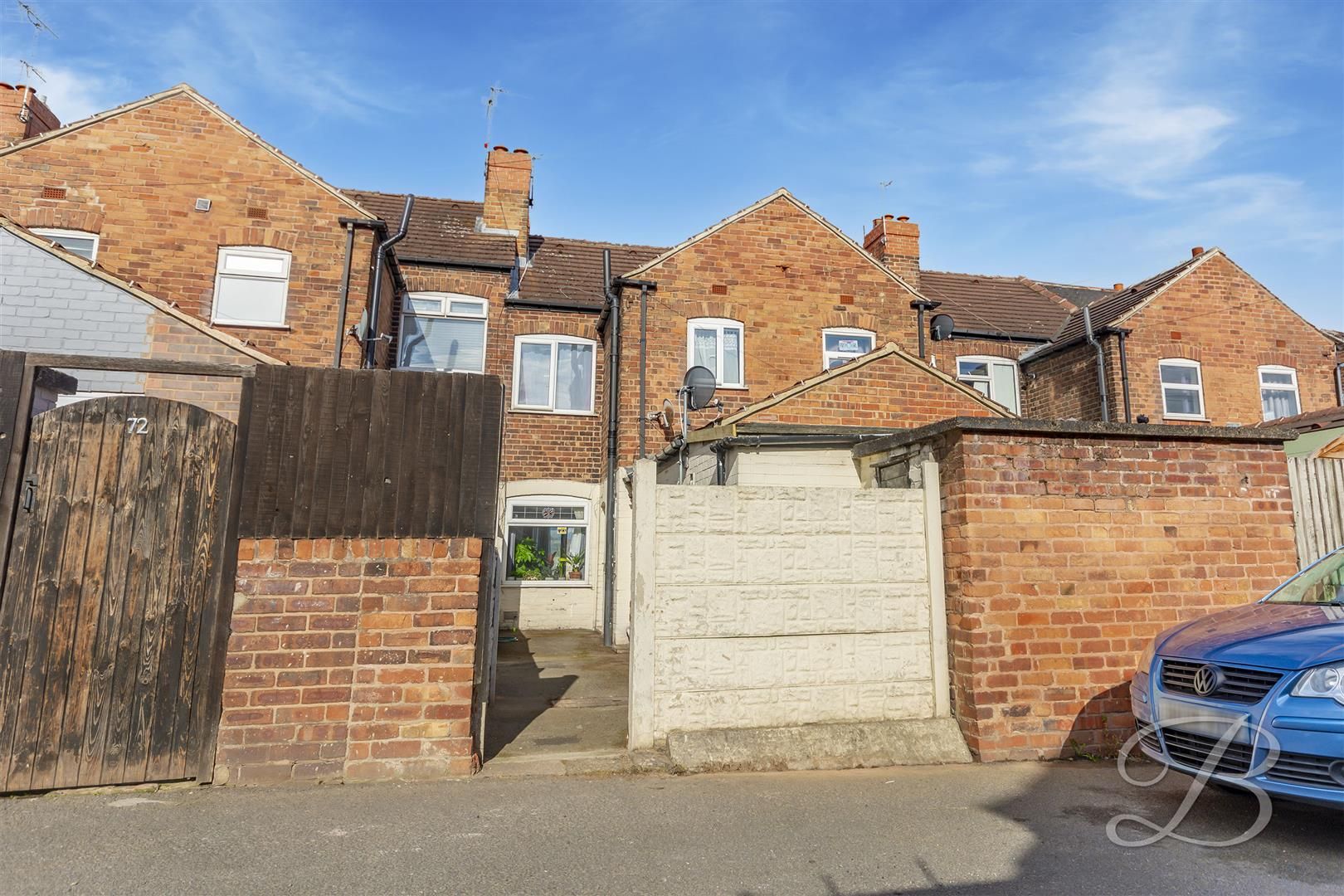 3 bed terraced house for sale in Vale Drive, Shirebrook, Mansfield NG20