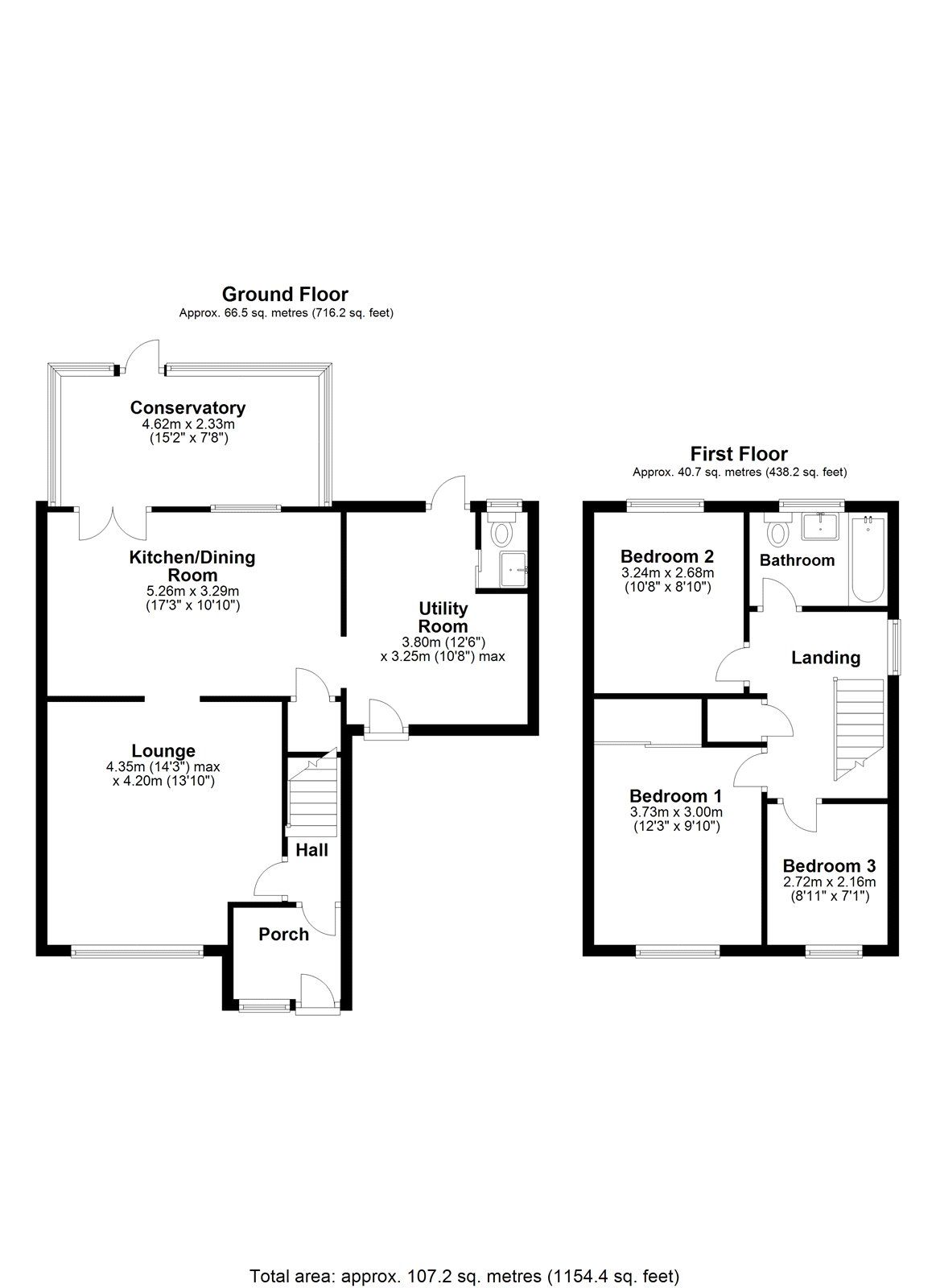 3 bed semidetached house for sale in First Avenue, Glemsford, Sudbury