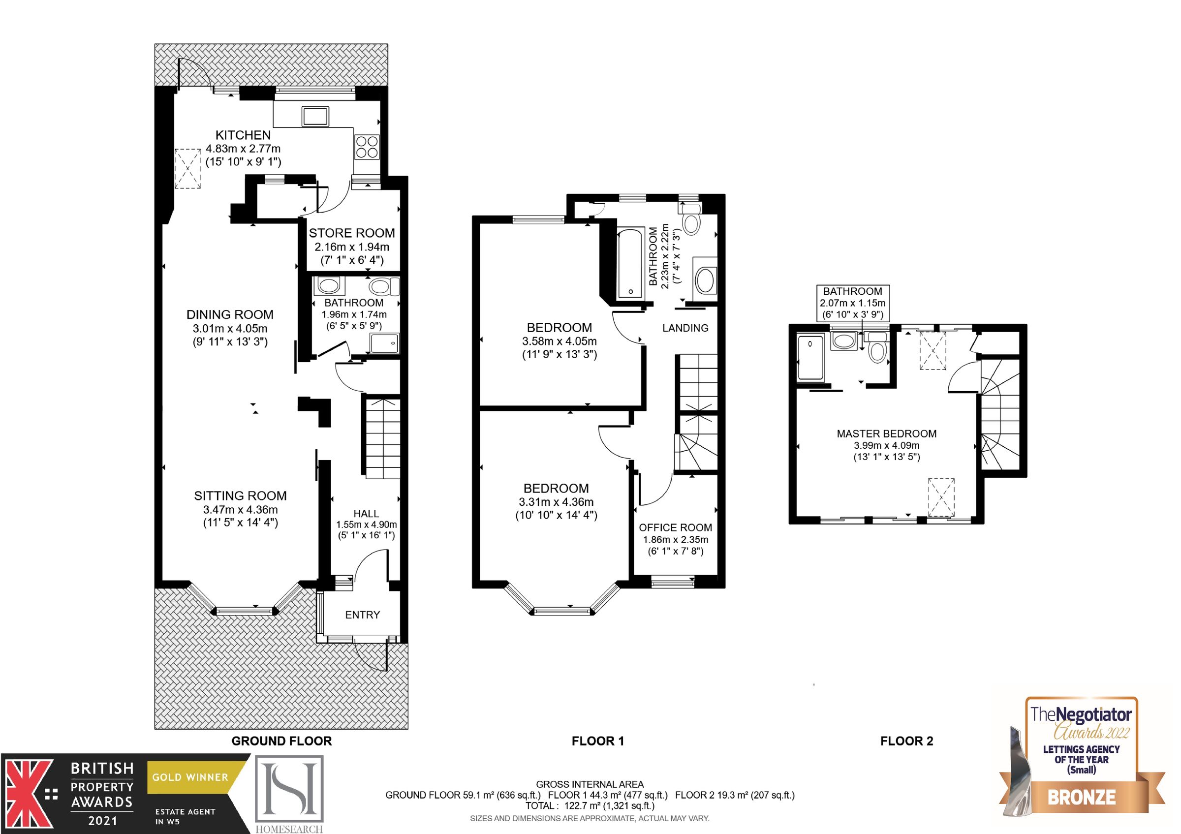 4 bed terraced house for sale in Creighton Road, London W5 Zoopla