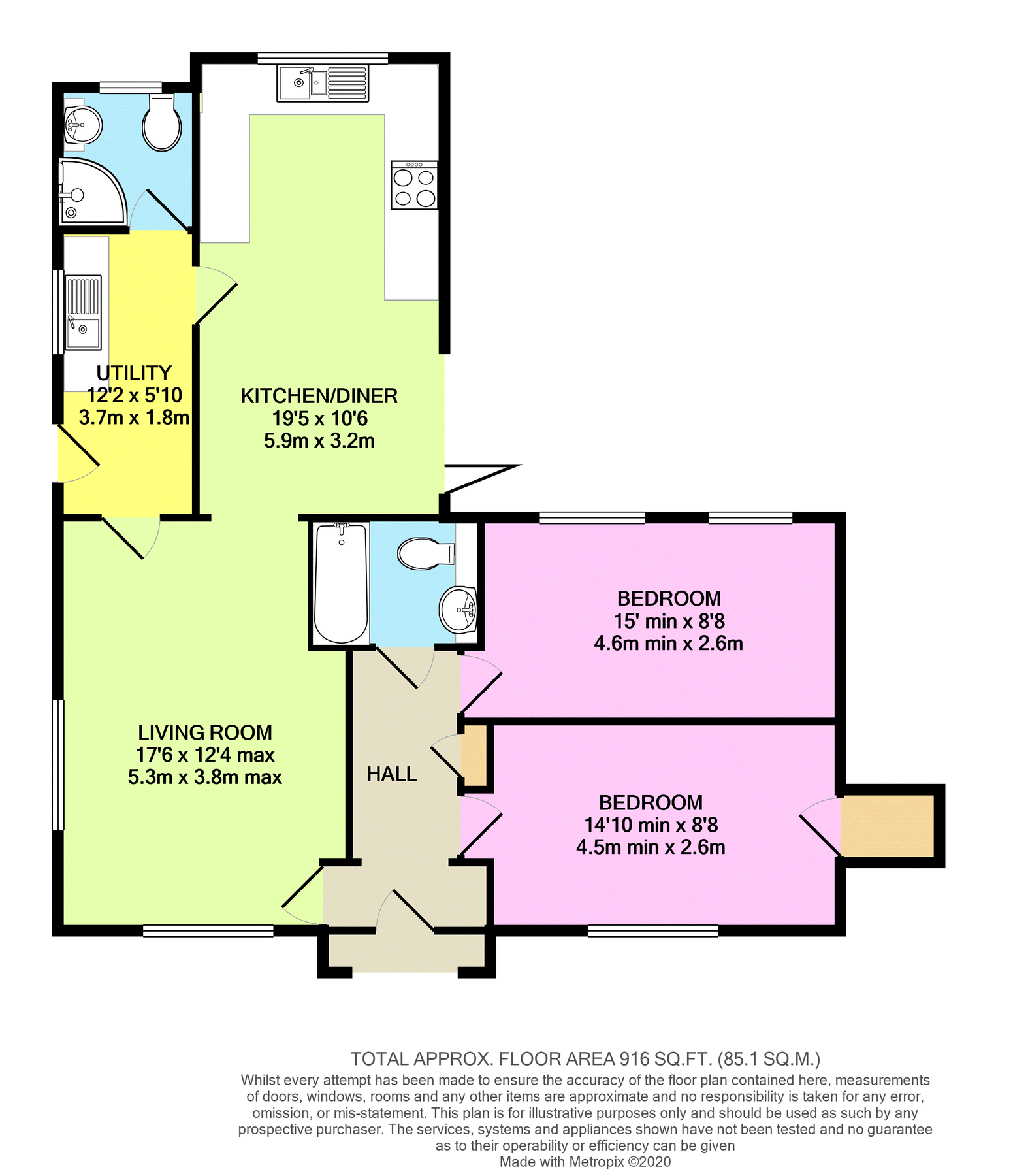 2 bed bungalow to rent in Lane, Woodmancote, Cirencester GL7