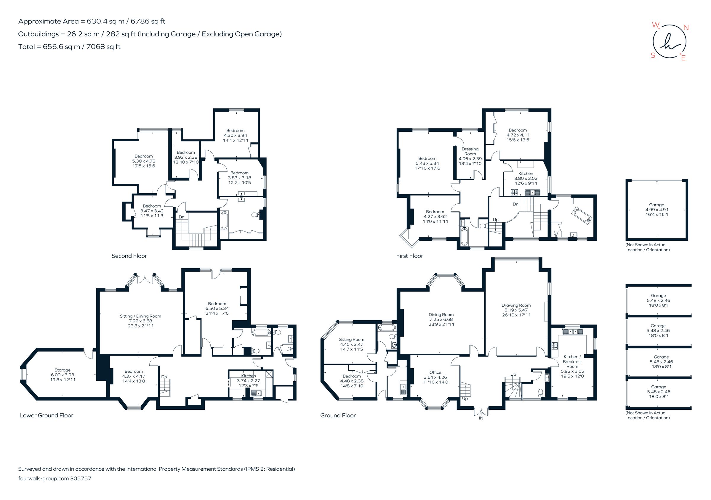 8 bed detached house for sale in Oakley Road, Battledown, Cheltenham