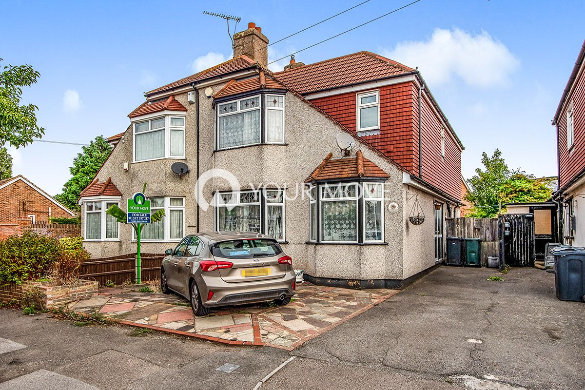 4 bed semidetached house for sale in Brent Lane, Dartford, Kent DA1