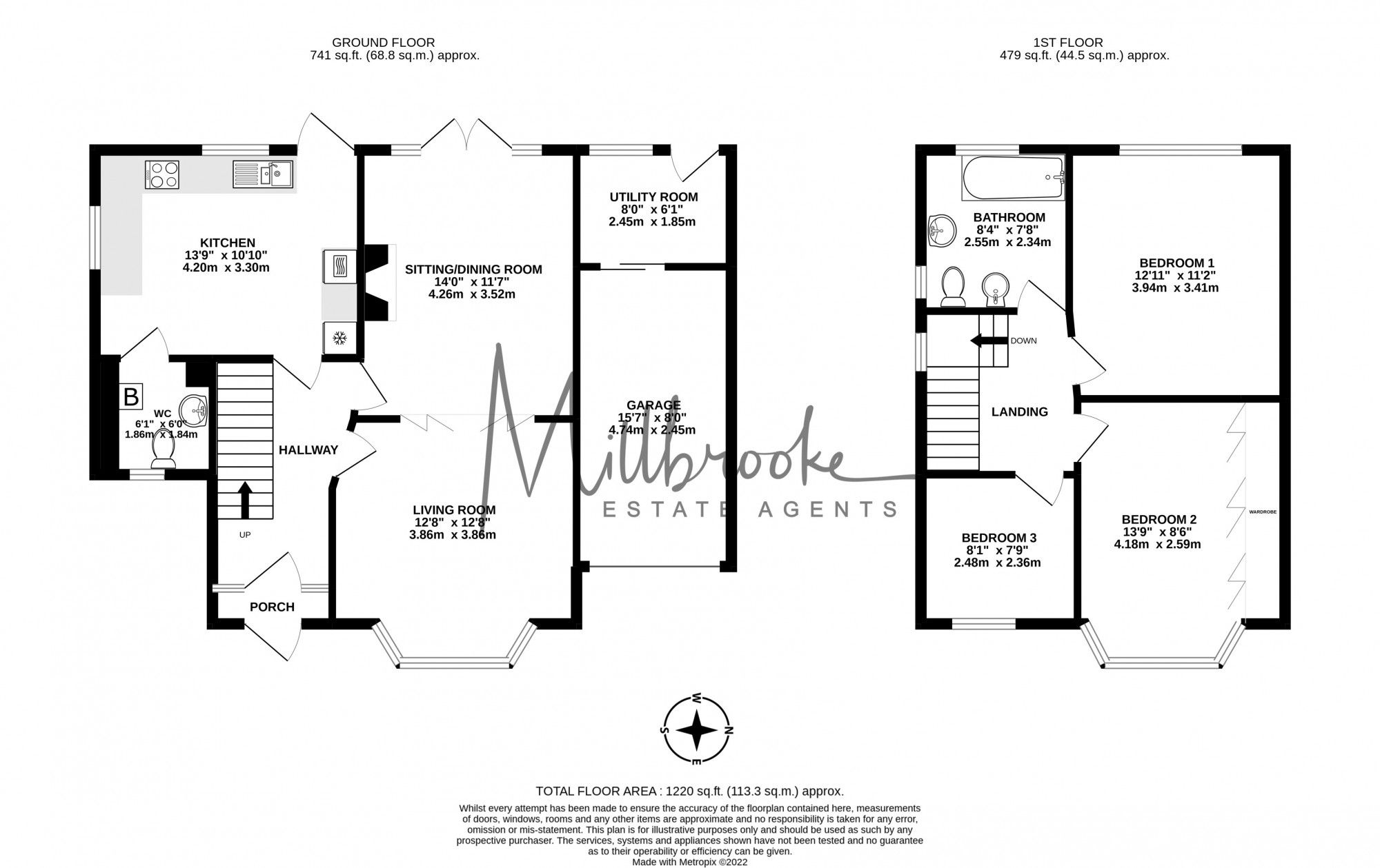 3 bed linkdetached house for sale in Preesall Avenue, Heald Green