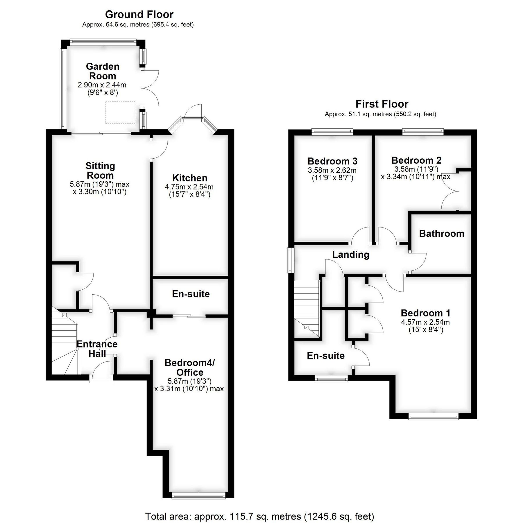 4 bed detached house for sale in Dove Road, Stevenage SG1 Zoopla