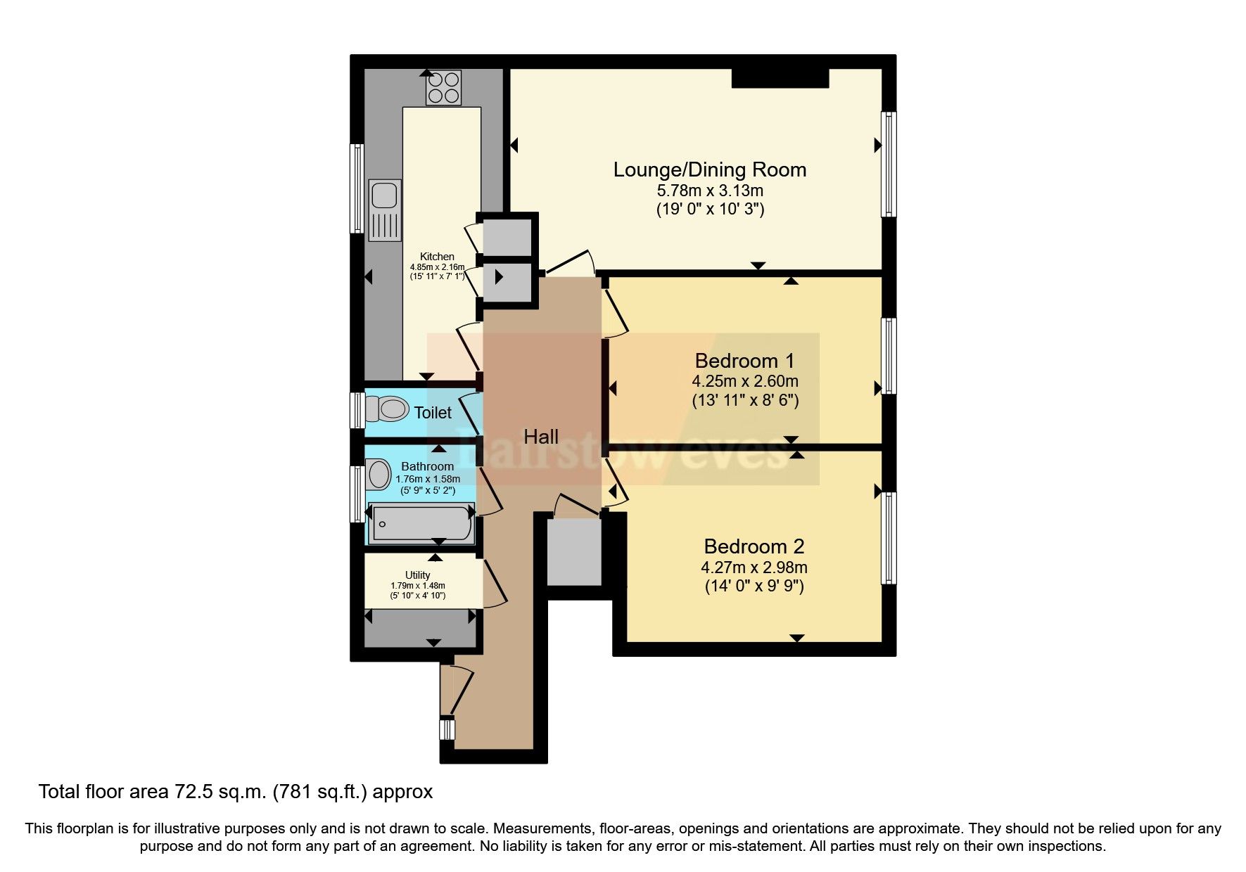 2 bed flat for sale in Charnwood Grove, Mansfield Woodhouse, Mansfield