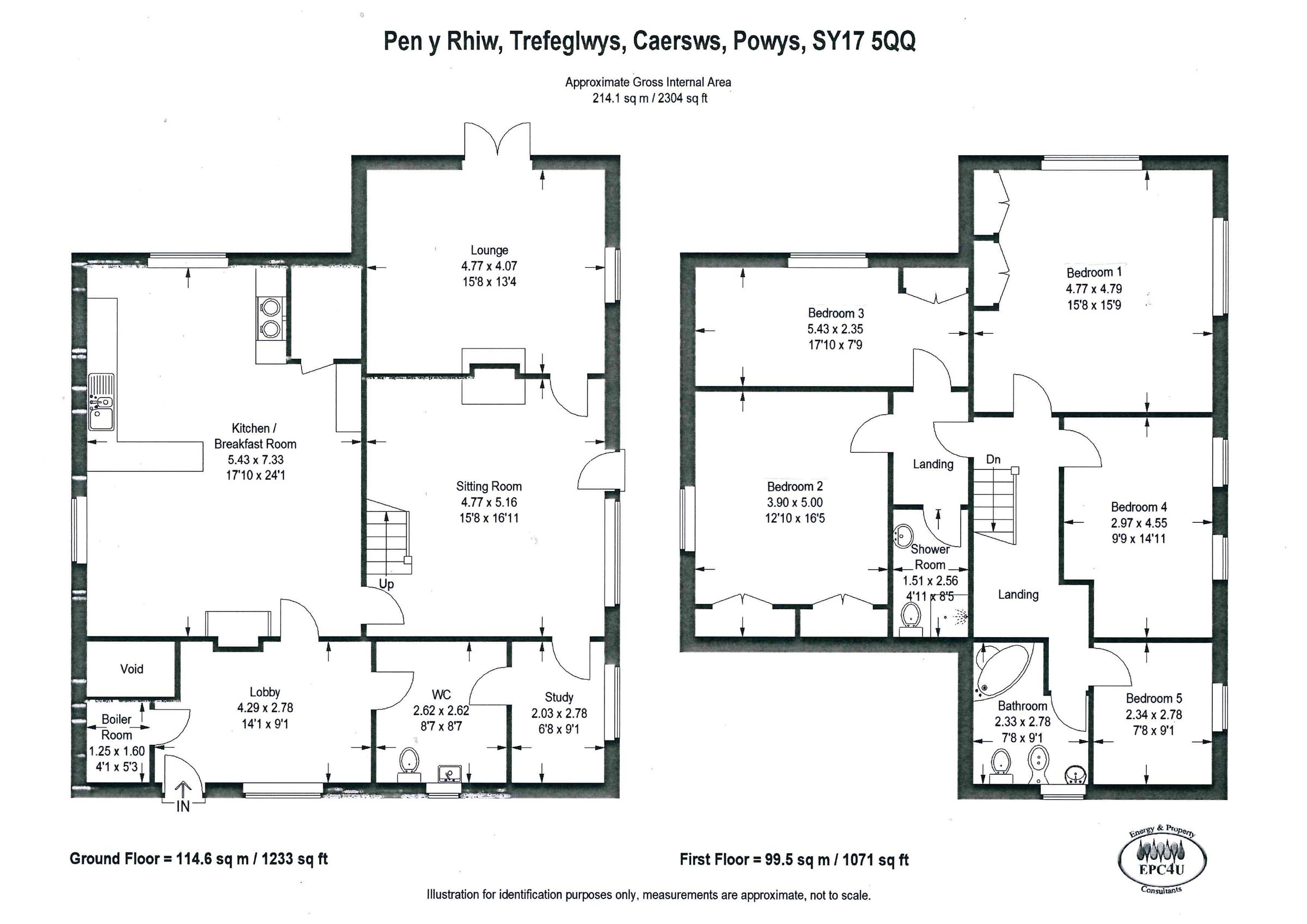 5 bed detached house for sale in Trefeglwys, Caersws, Powys SY17 Zoopla