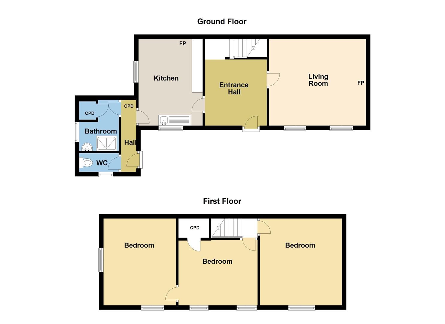 3 bed semidetached house for sale in 14 Trelavour Square, St. Dennis