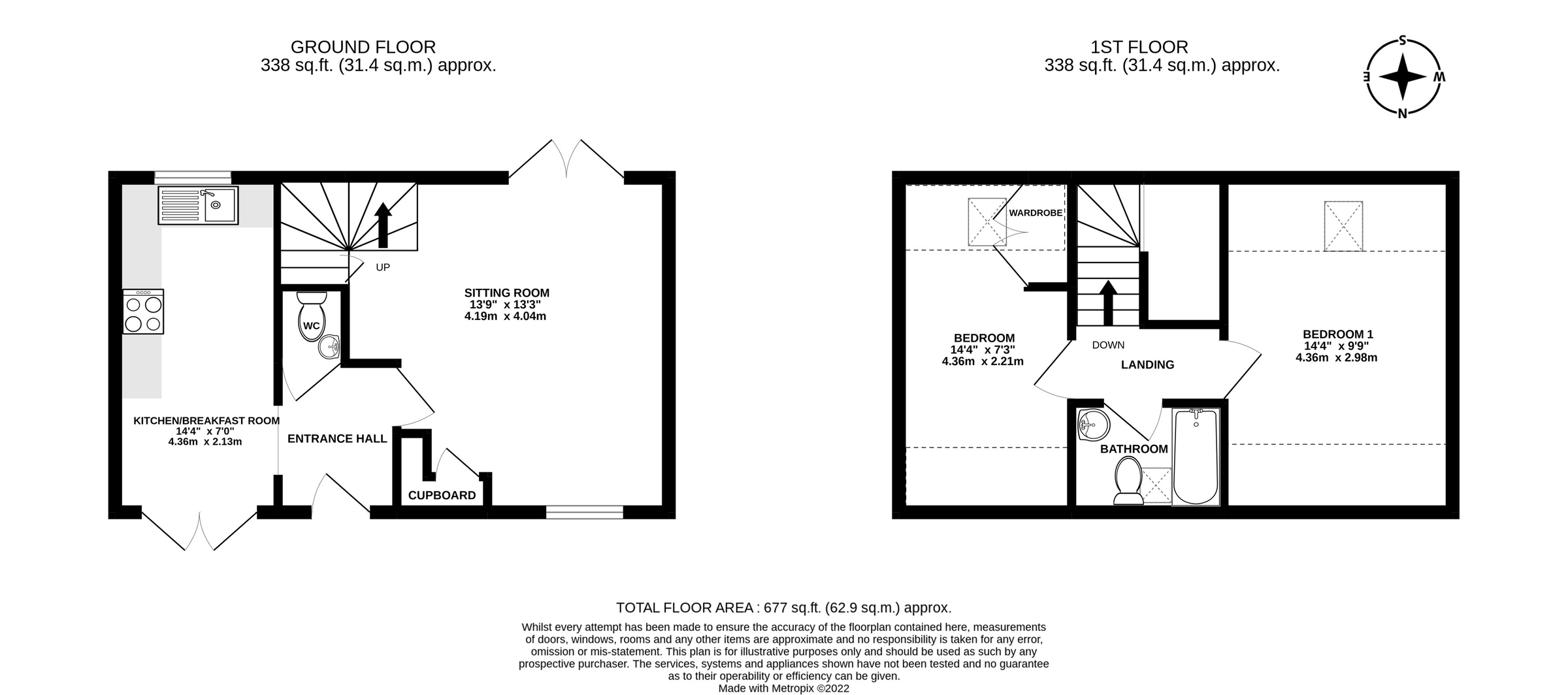 2 bed semidetached house for sale in Broad Street, Alresford SO24 Zoopla