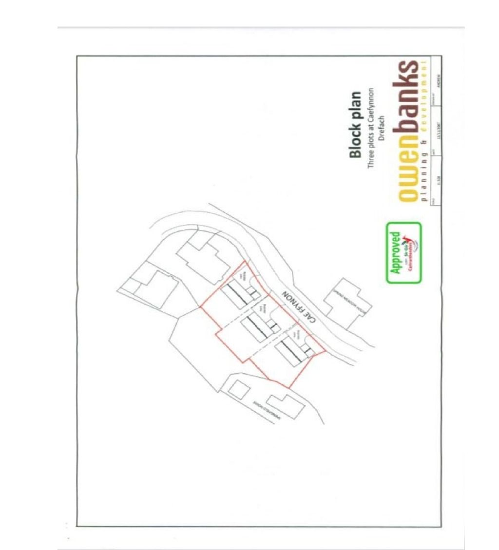 New home, Land for sale in Caeffynnon, Drefach, Llanelli