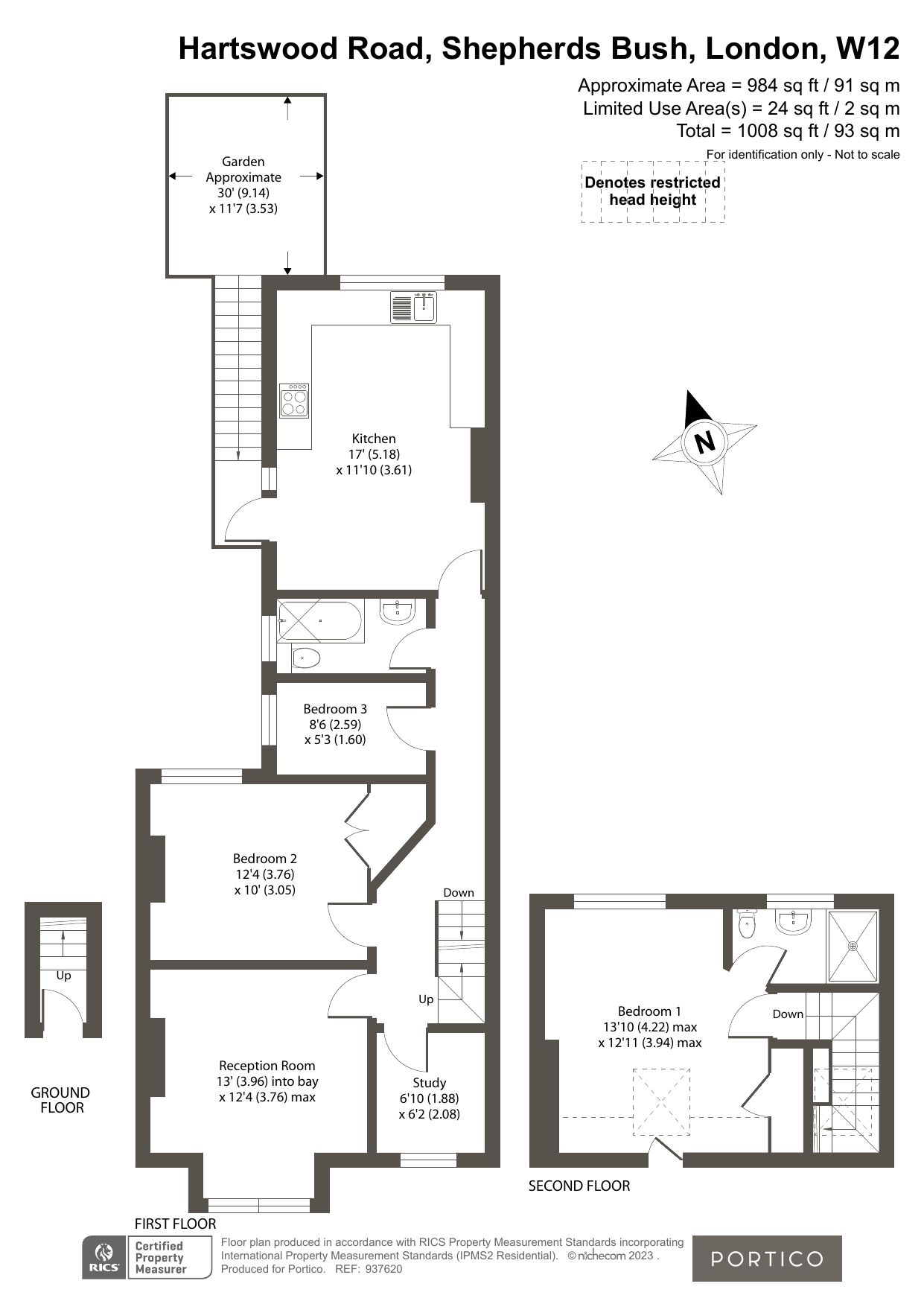 4 bed for sale in Hartswood Road, Shepherds Bush, London W12