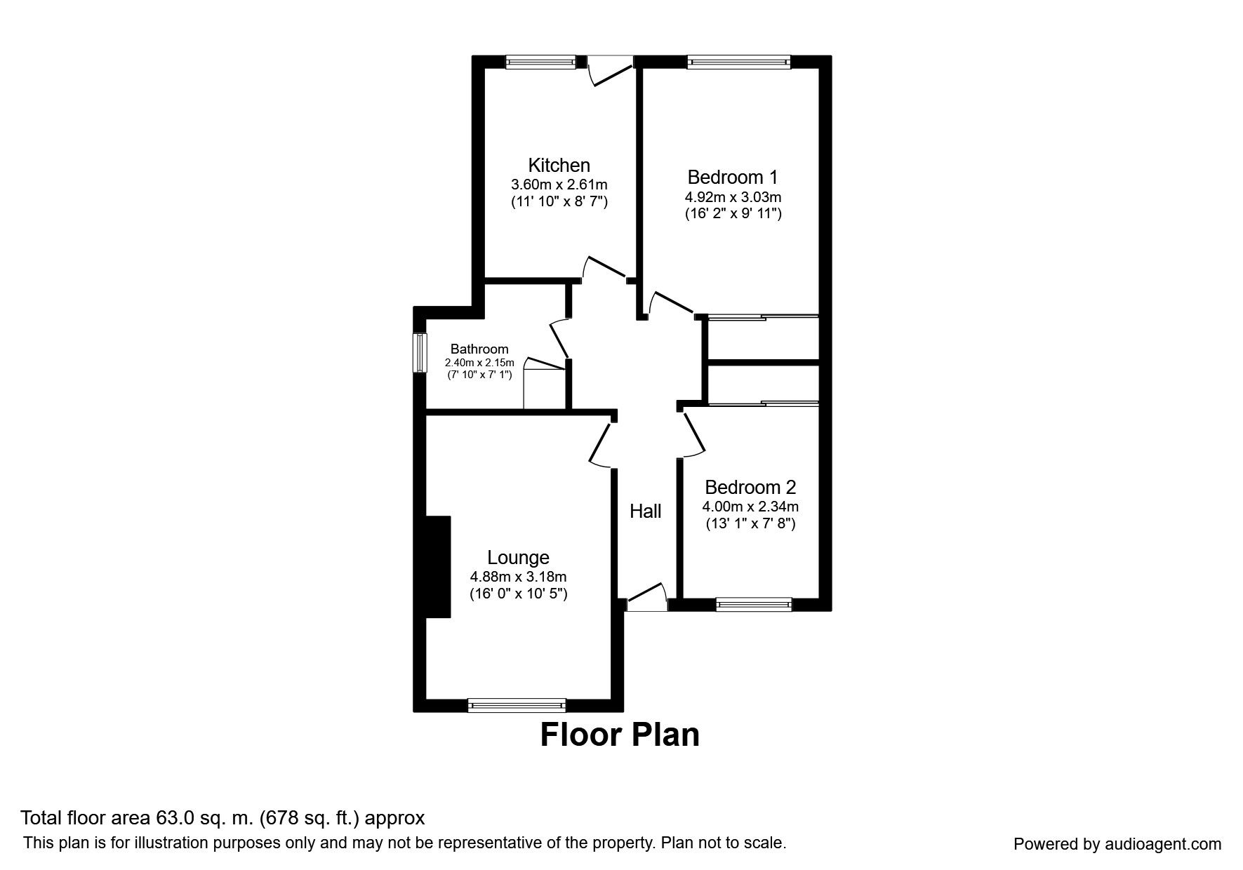 2 bed flat to rent in St. Peters Road, Broadstairs, Kent CT10 Zoopla