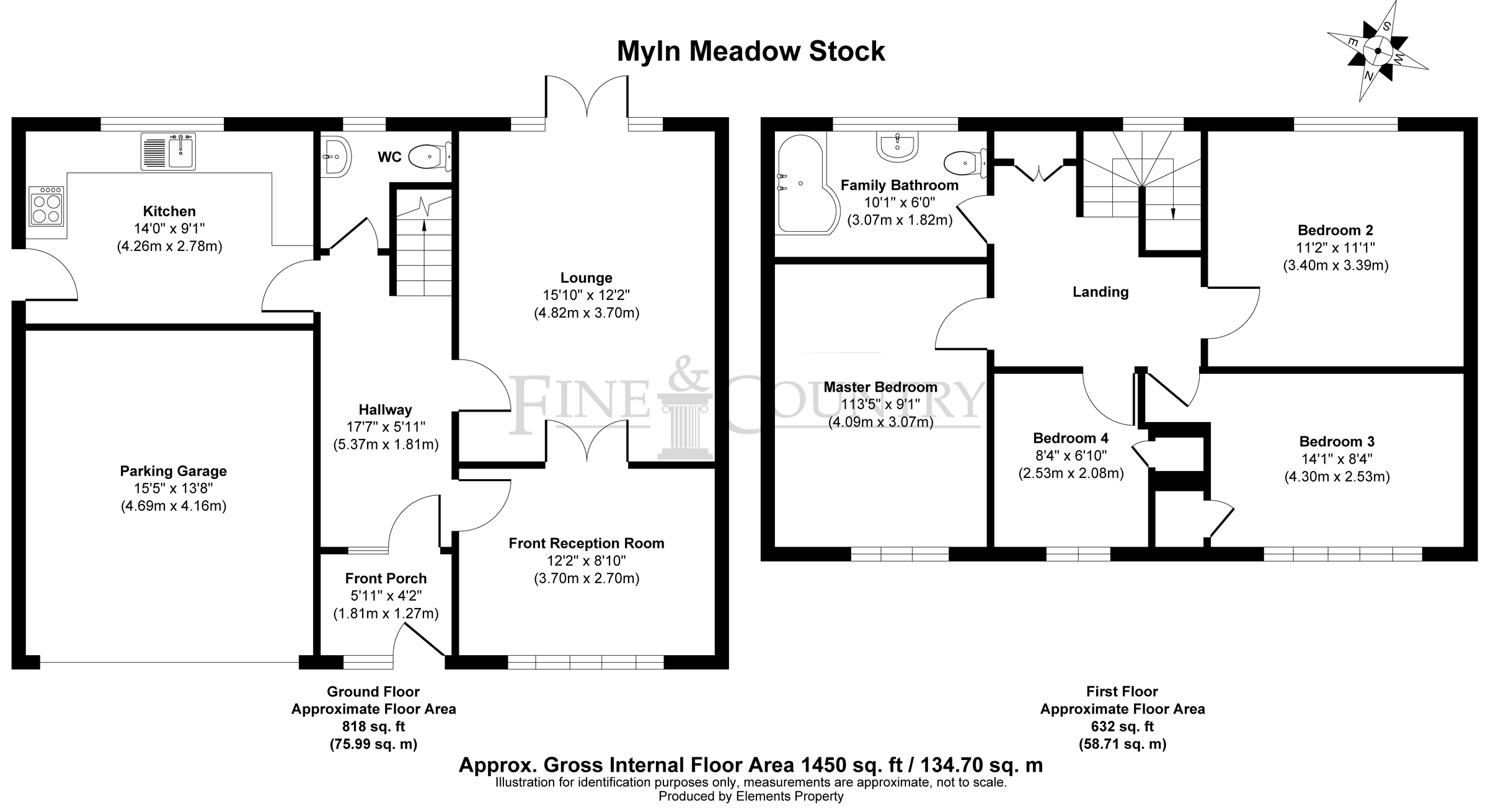 4 bed detached house for sale in Myln Meadow, Stock, Ingatestone CM4