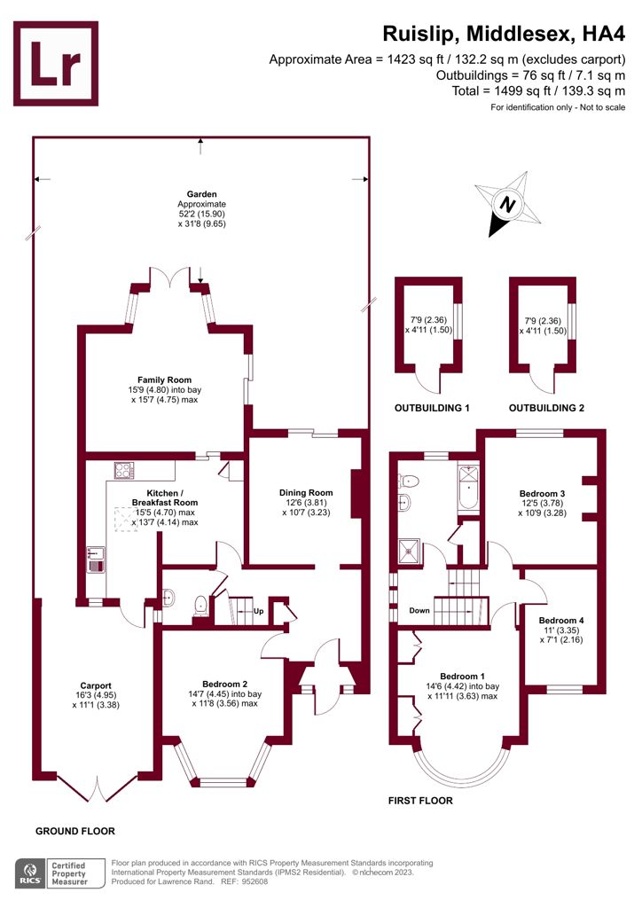 3 bed semidetached house for sale in Pavilion Way, Ruislip, Middlesex