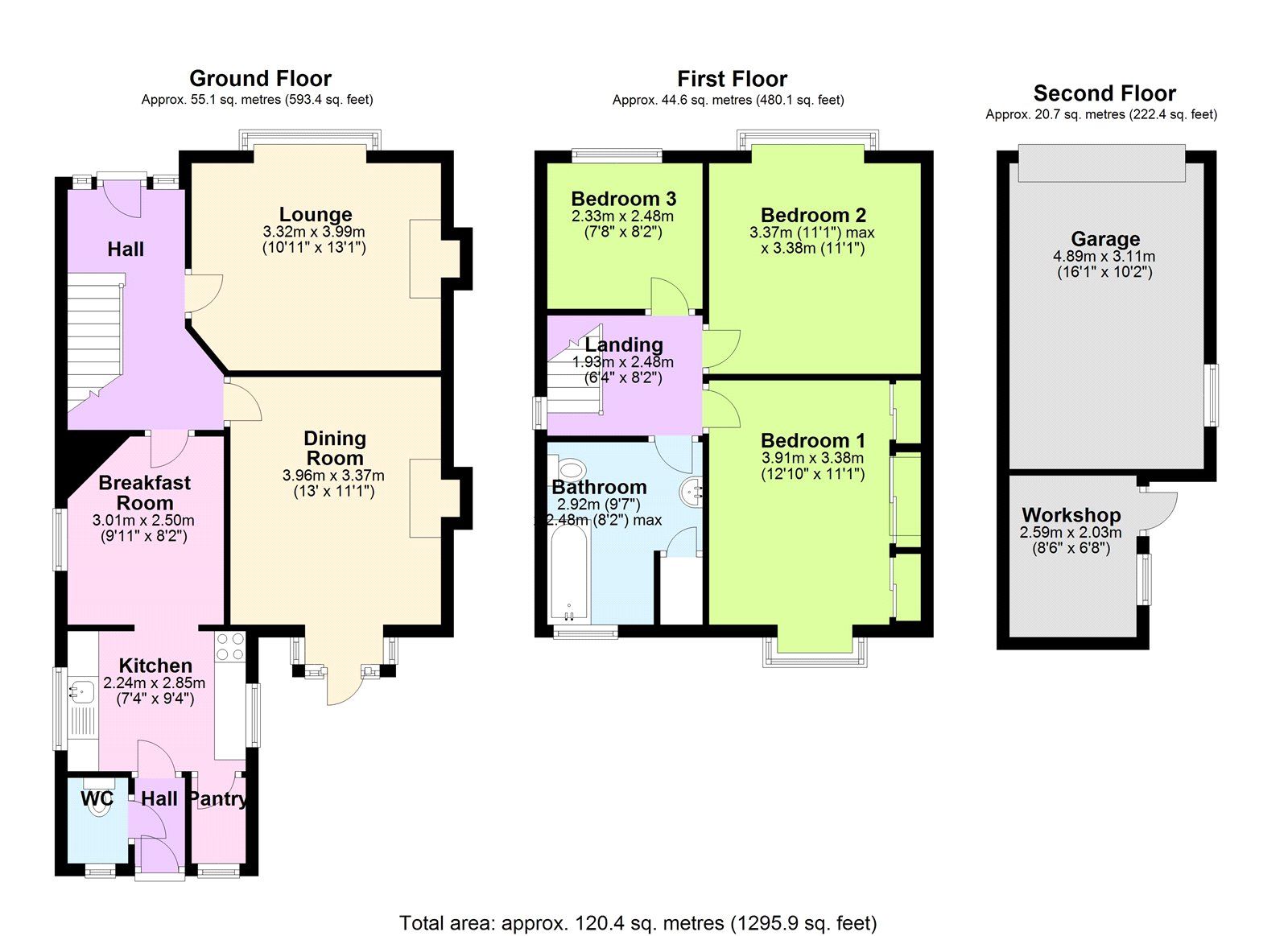 3 bed detached house for sale in Golf Links Lane, Wellington, Telford