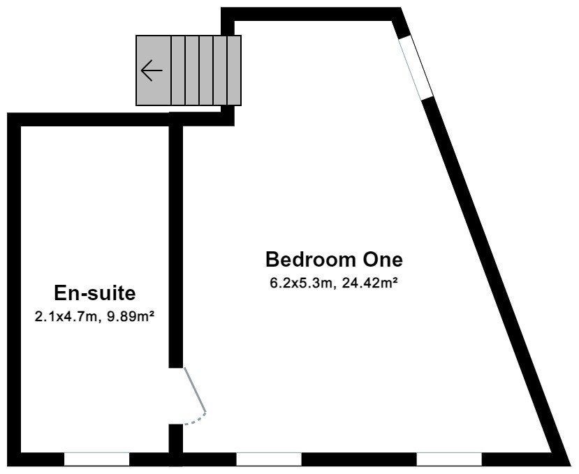 2 bed barn conversion to rent in Wood Lane, Horsley Woodhouse, Ilkeston