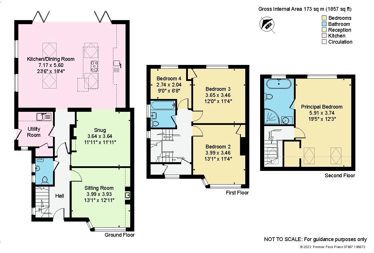 4 bed semidetached house for sale in Windsor Road, Cambridge