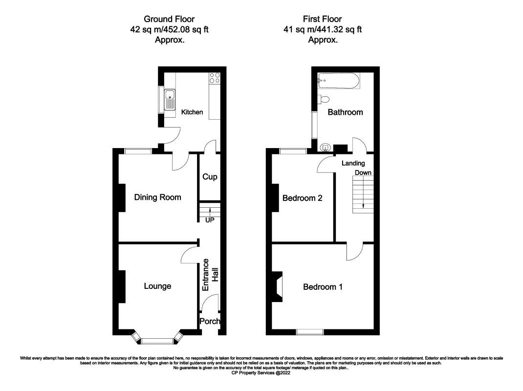 2 bed terraced house for sale in 9 Drake Street, Gainsborough