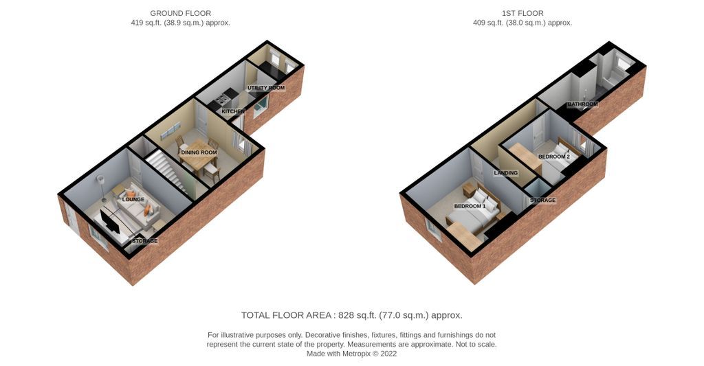 2 bed terraced house for sale in Stamford Street, Grantham NG31 Zoopla