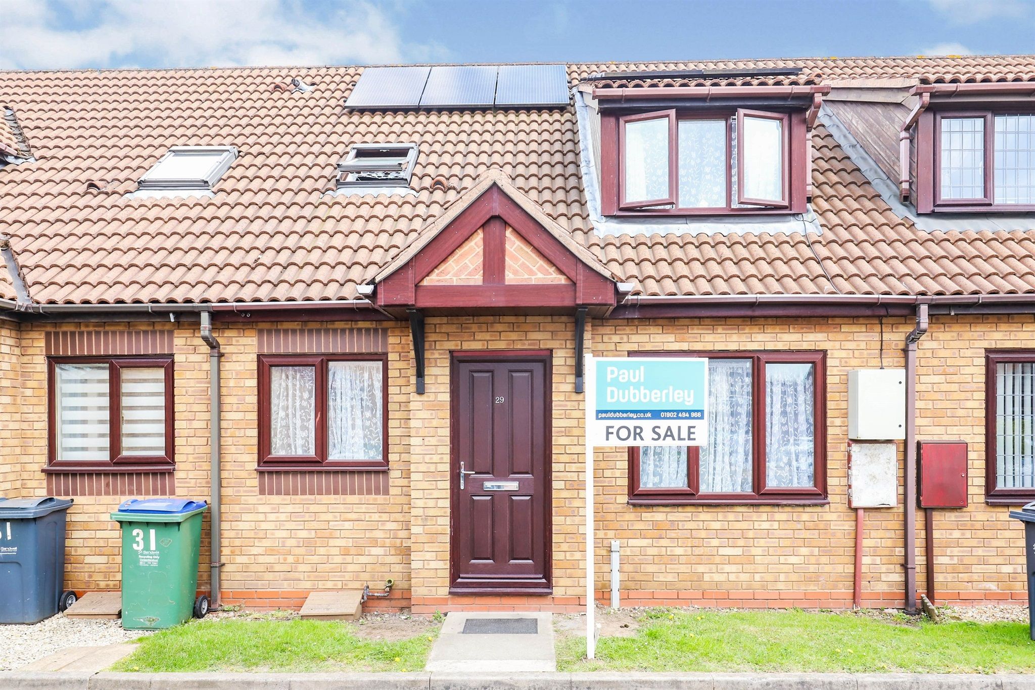 1 bed terraced house for sale in Julie Croft, Bilston WV14 Zoopla