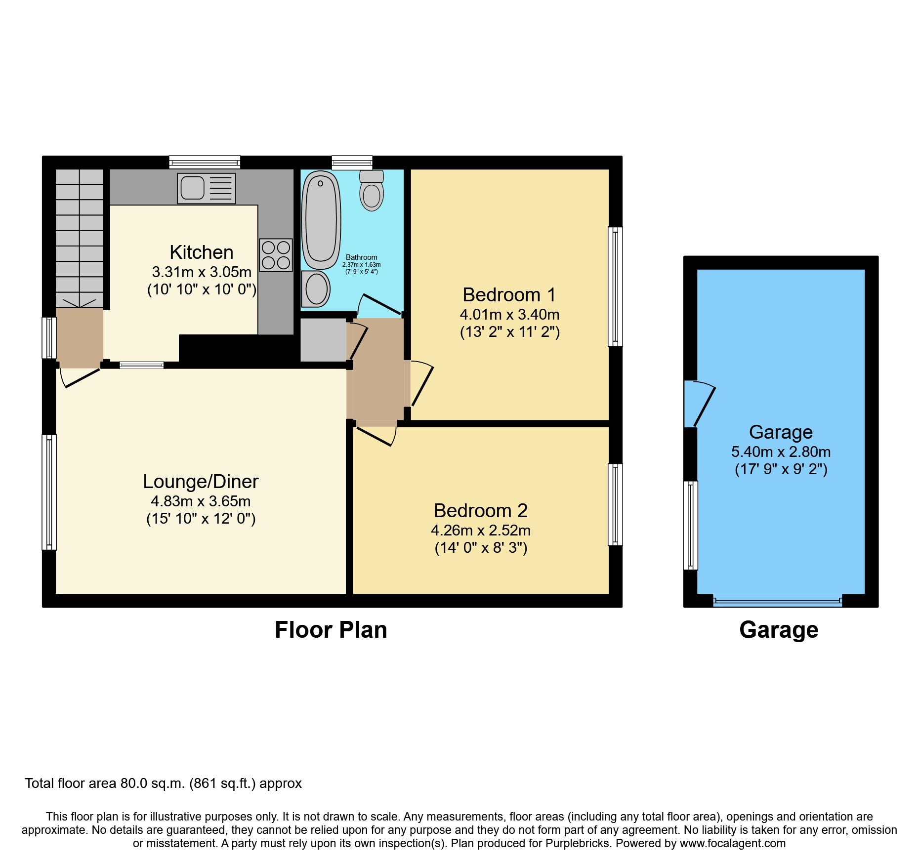 2 bed for sale in Road, Dorking RH4 Zoopla