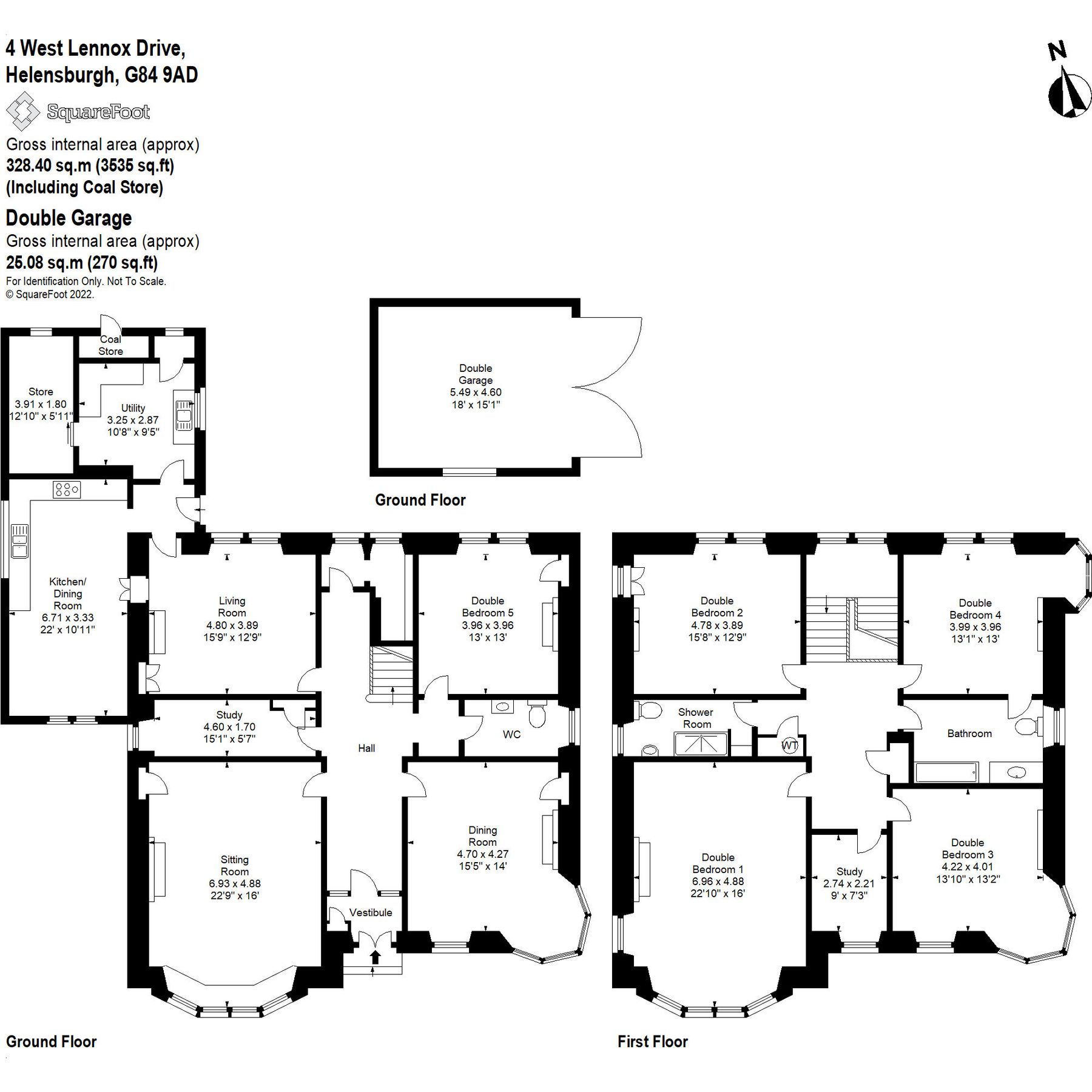 5 bed detached house for sale in Redholm, 4 West Lennox Drive