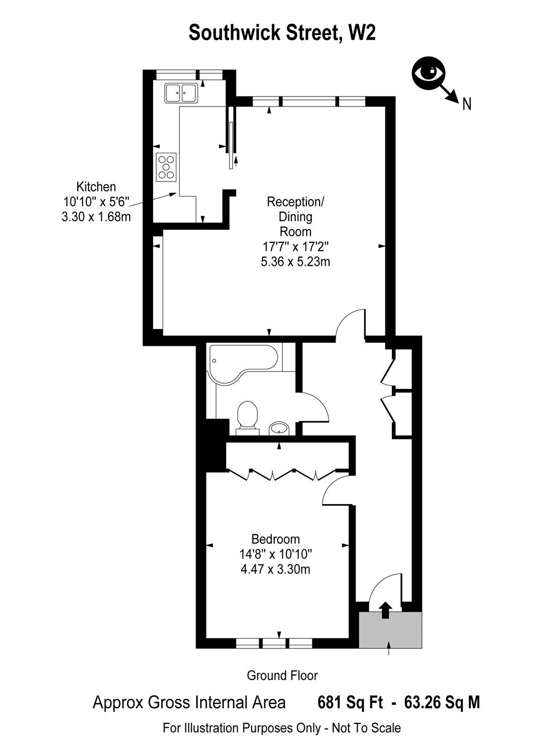 1 bed flat for sale in Southwick Street, London W2 - Zoopla
