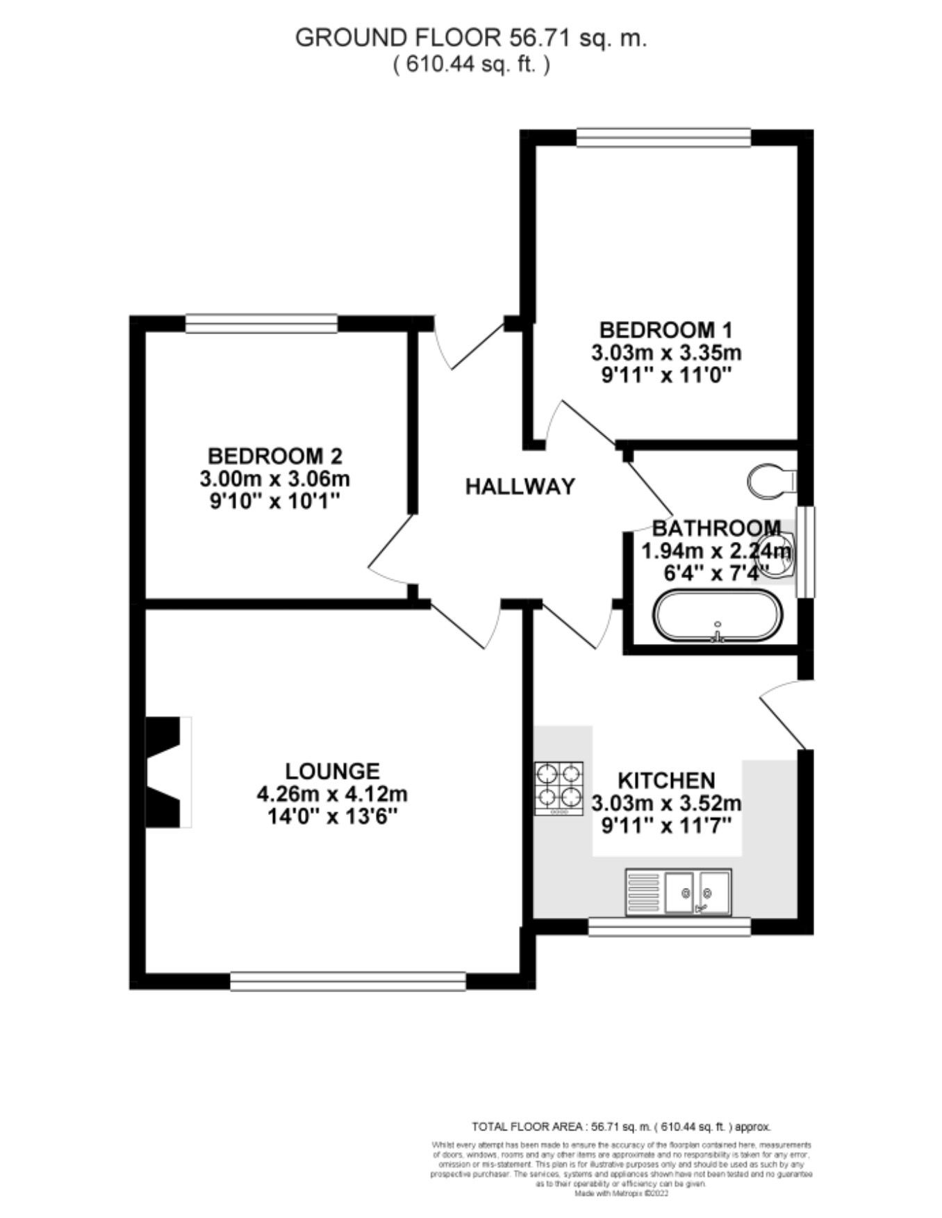 2 bed bungalow for sale in St. Andrews Drive, Wigan, Lancashire WN6