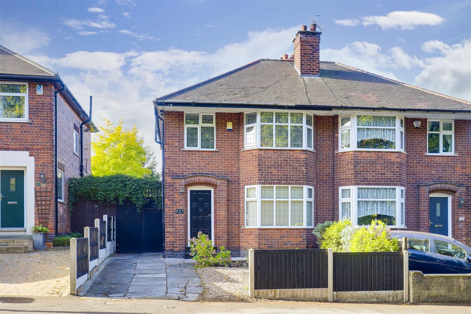 3 bed semidetached house for sale in Hucknall Road, Basford