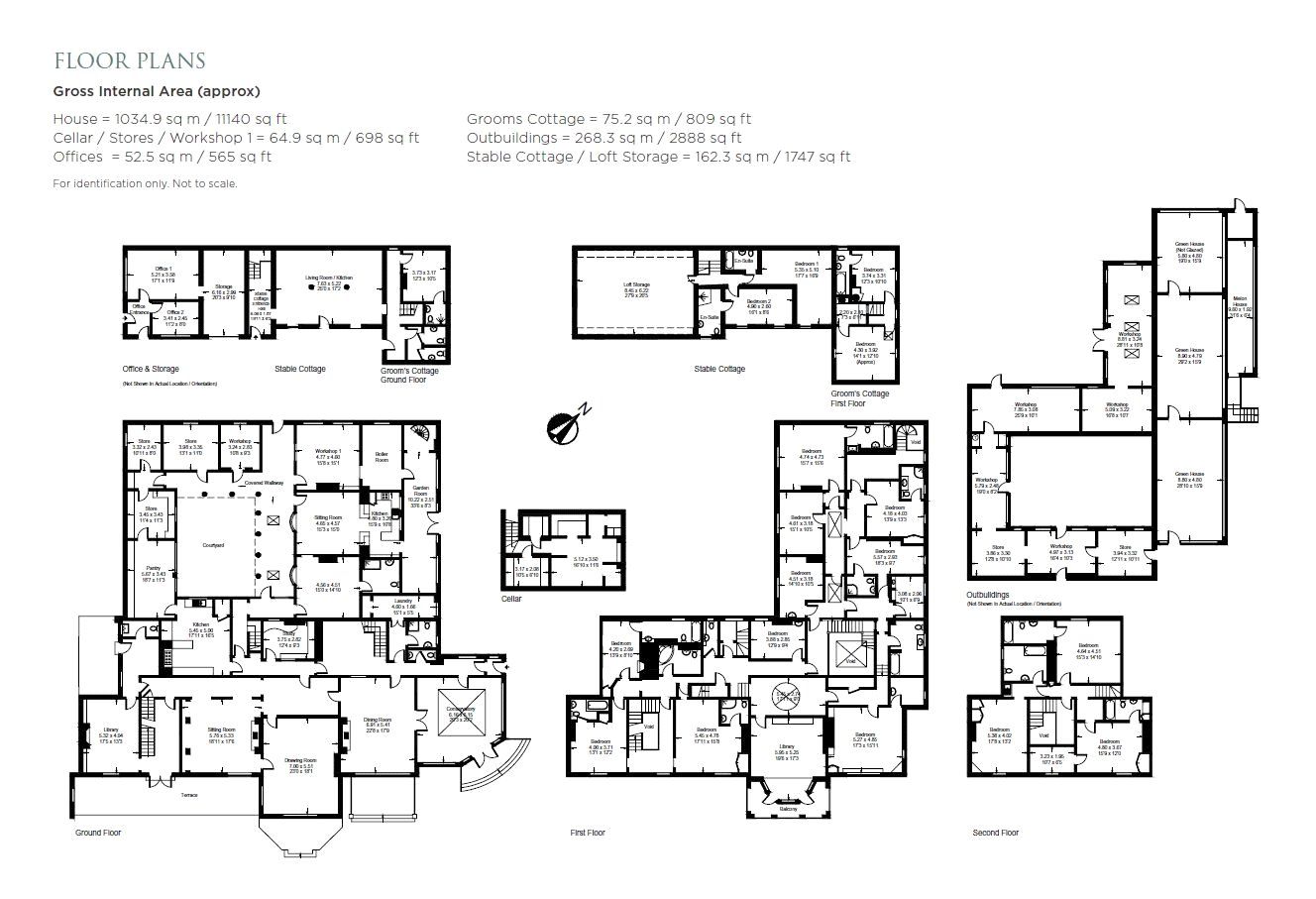 10 bed detached house for sale in Grange Road, Ellesmere, Shropshire