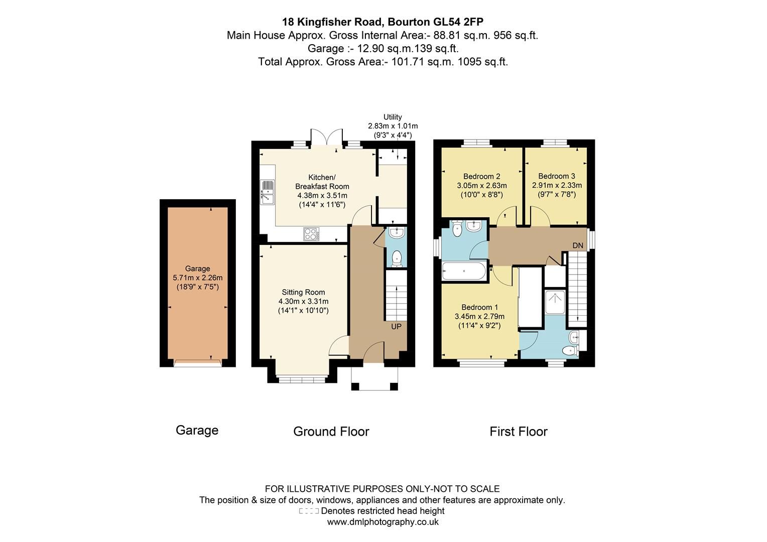 3 bed property for sale in Kingfisher Road, BourtonOnTheWater