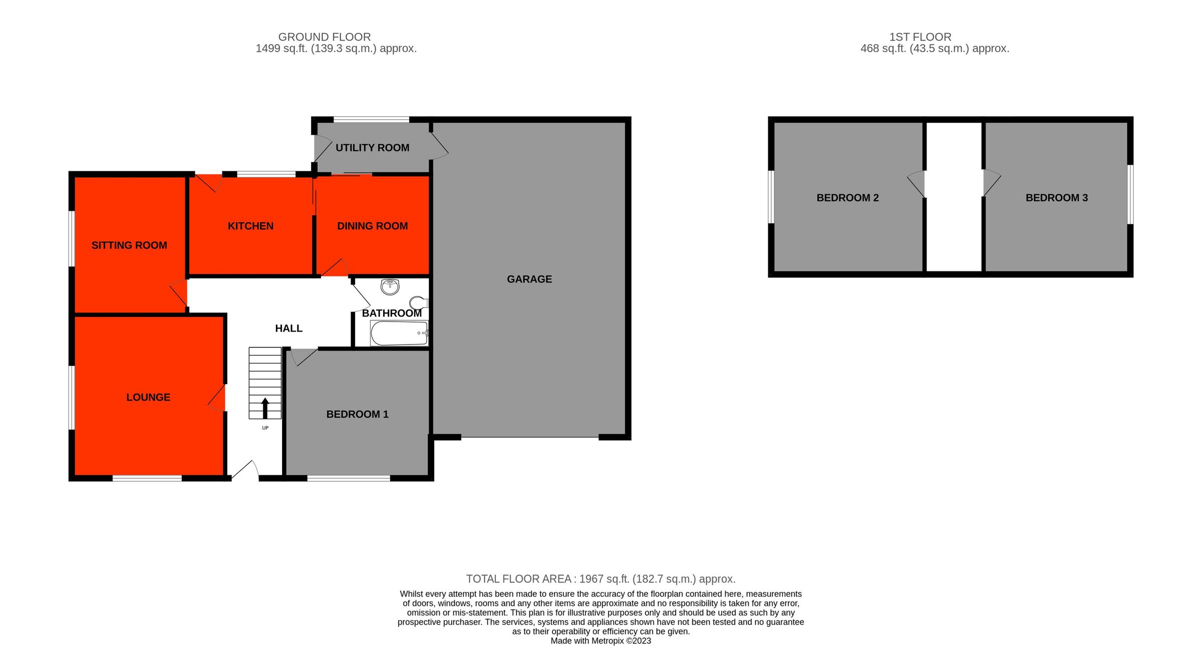 3 bed detached house for sale in Lon Capel, Dwyran