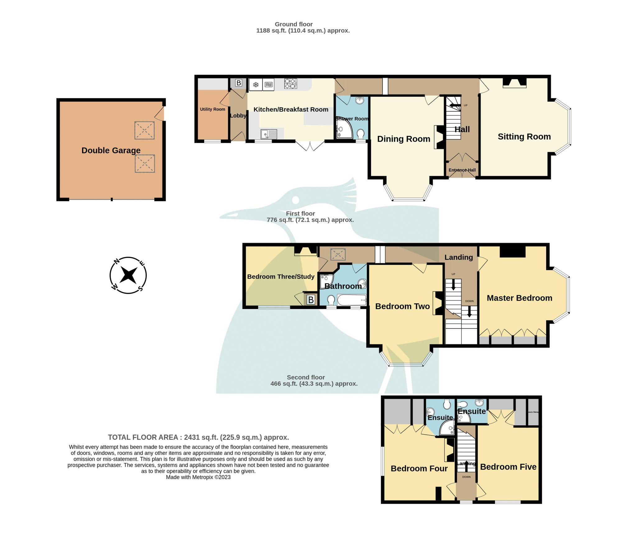 5 bed semidetached house for sale in Balfour Road, Walmer, Deal CT14