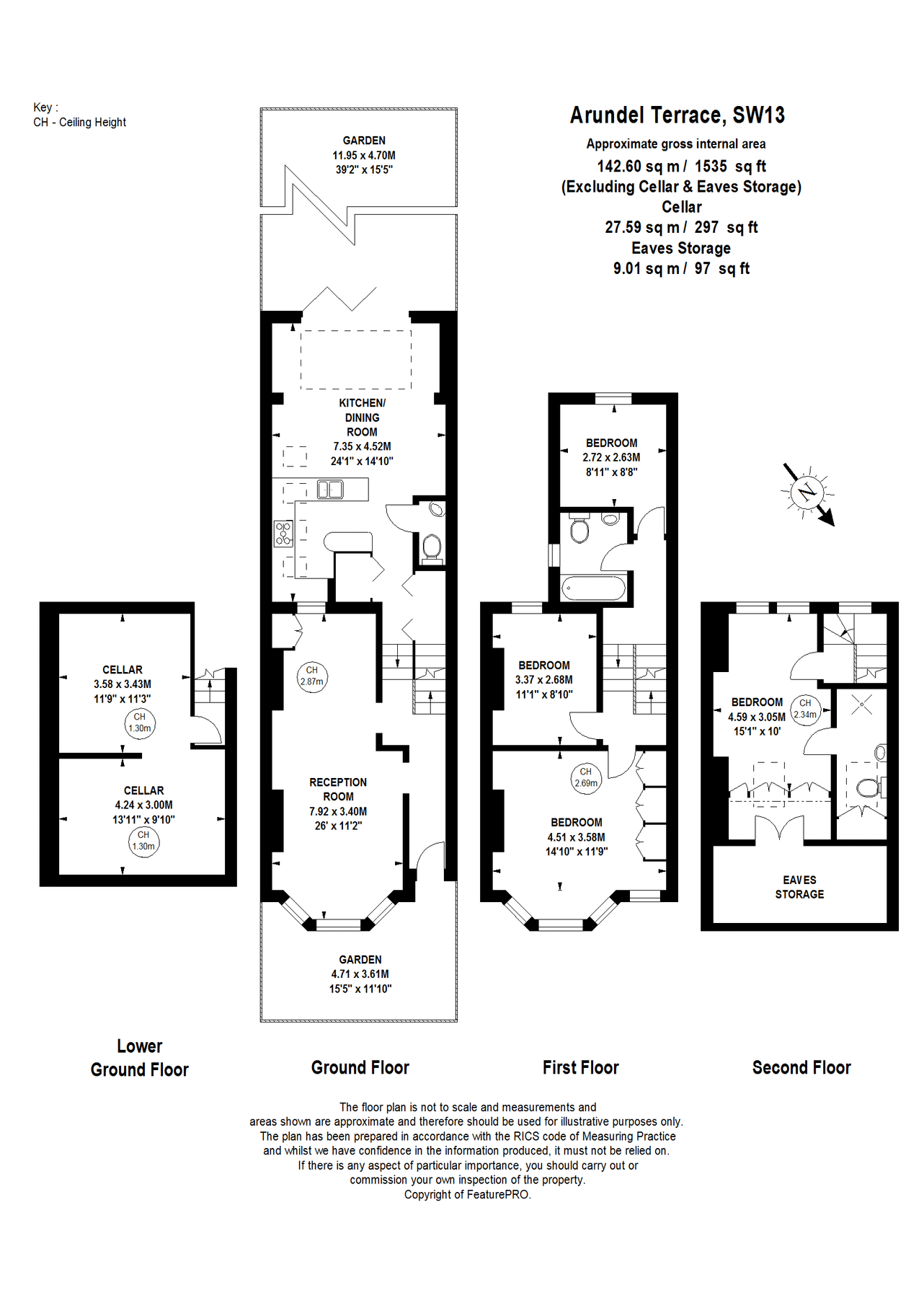 4 bed terraced house for sale in Arundel Terrace, London SW13 Zoopla