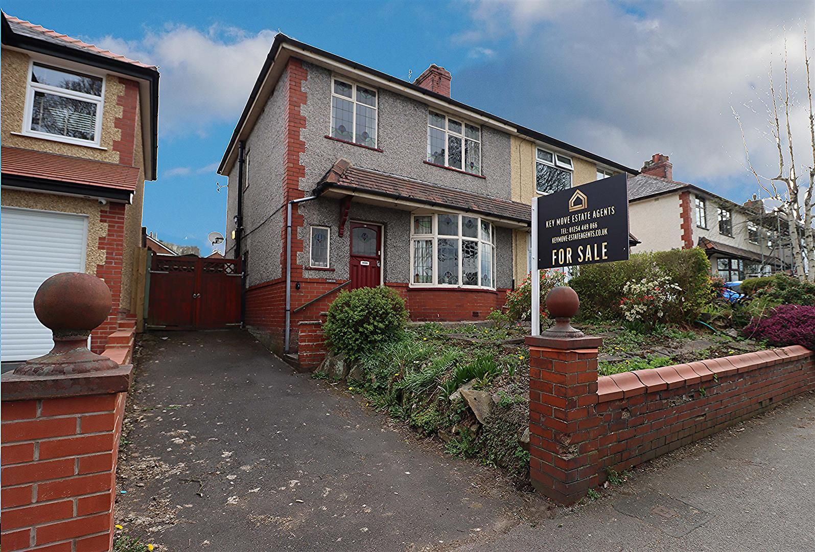3 bed semidetached house for sale in Preston Old Road, Feniscowles