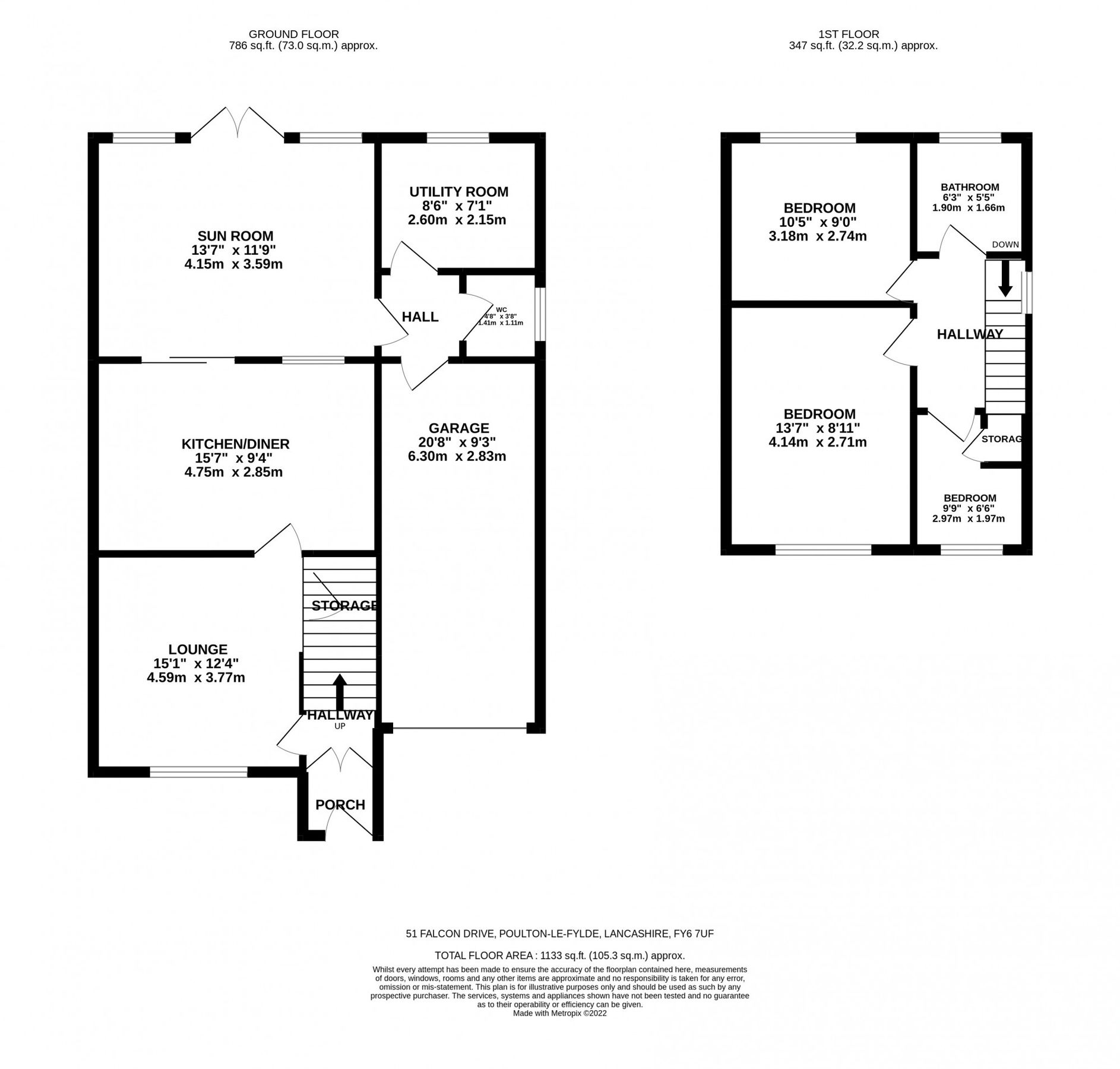 3 bed semidetached house for sale in Falcon Drive, PoultonLeFylde