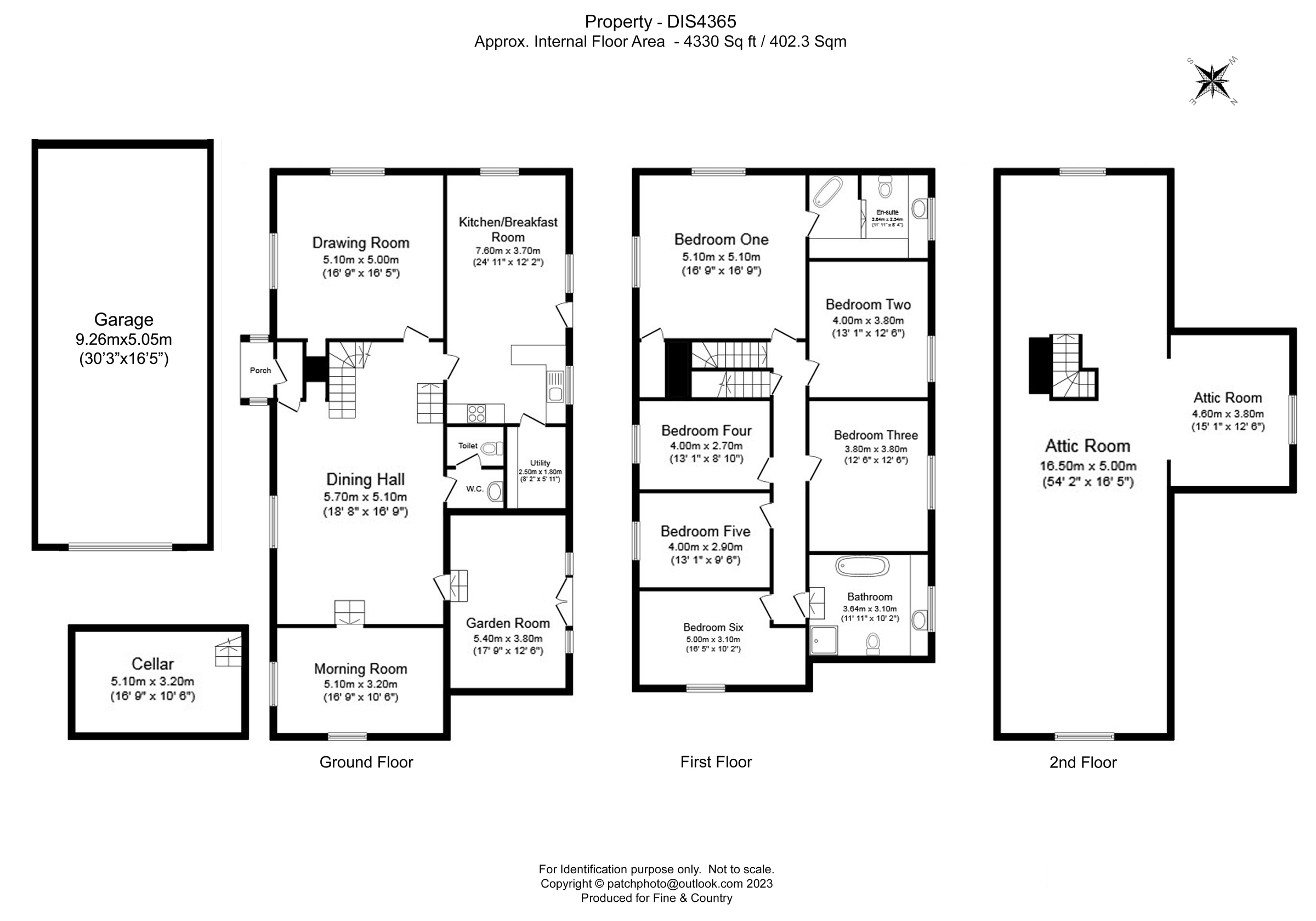 6 bed detached house for sale in Withersdale Road, Mendham, Harleston