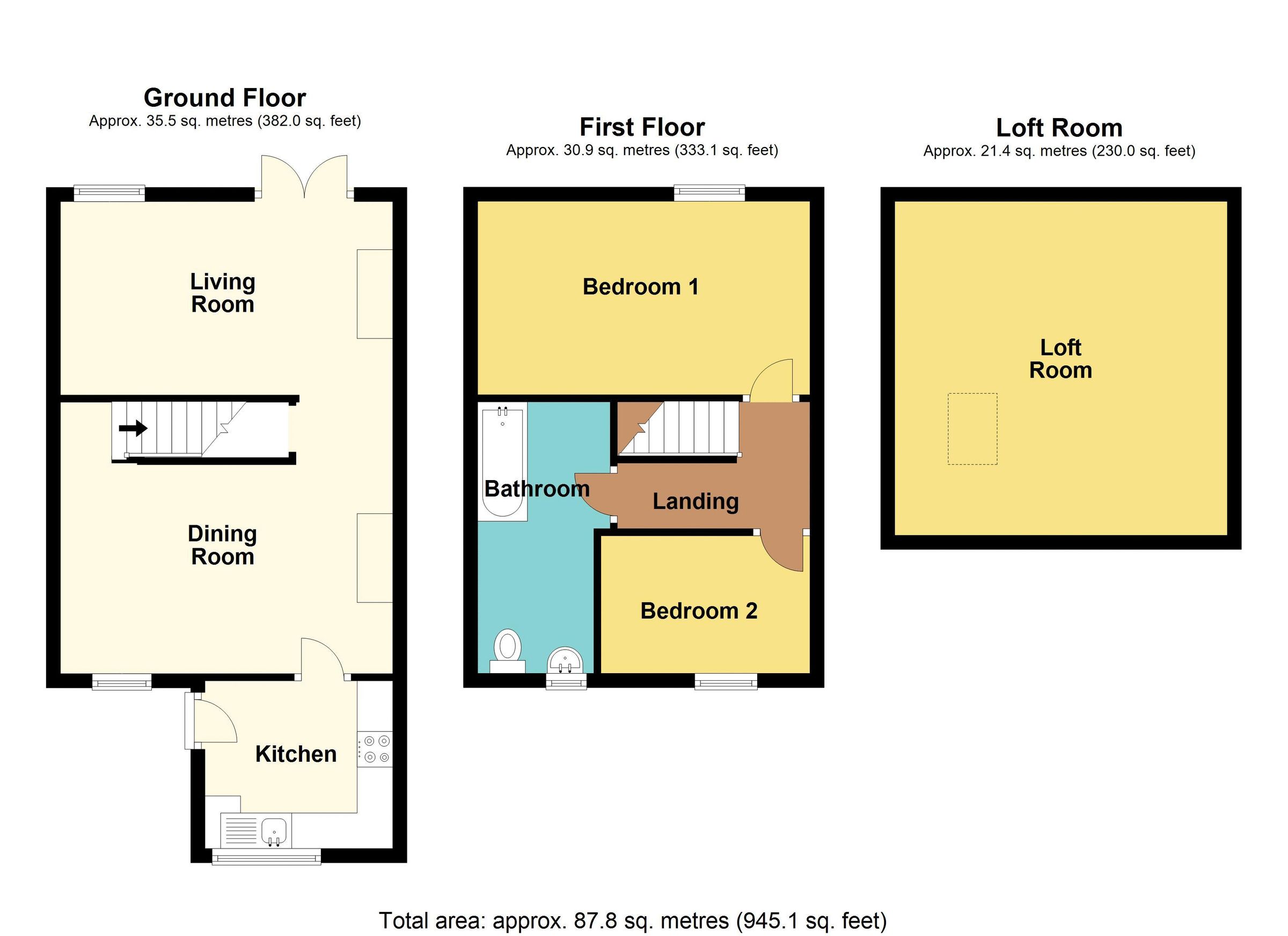 2 bed terraced house for sale in GelliUnig Road, Pontywaun, Cross Keys, Newport NP11 Zoopla