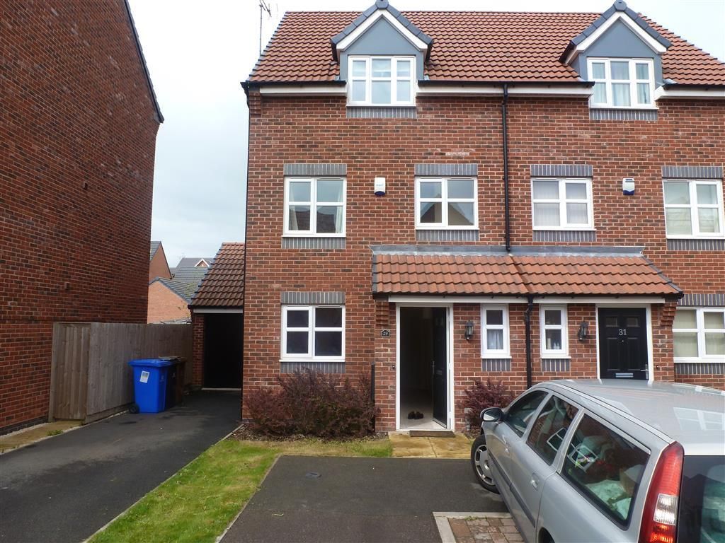 3 bed semidetached house to rent in Girton Way, Mickleover, Derby DE3
