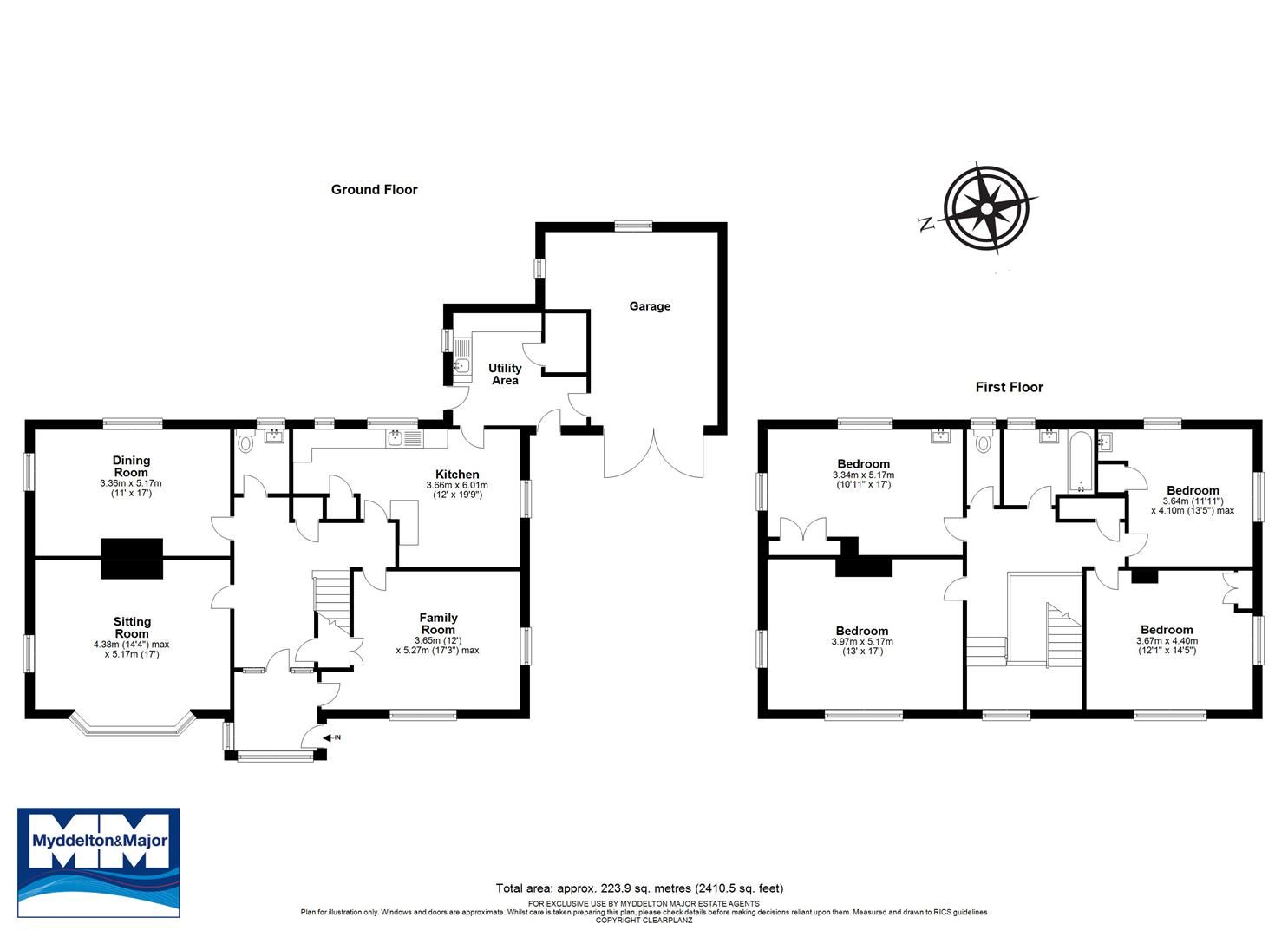 4 bed detached house to rent in High Street, Bromham, Chippenham SN15