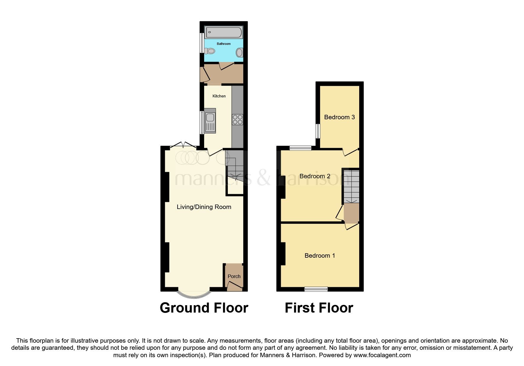 2 bed terraced house for sale in Maltby Street, North Ormesby